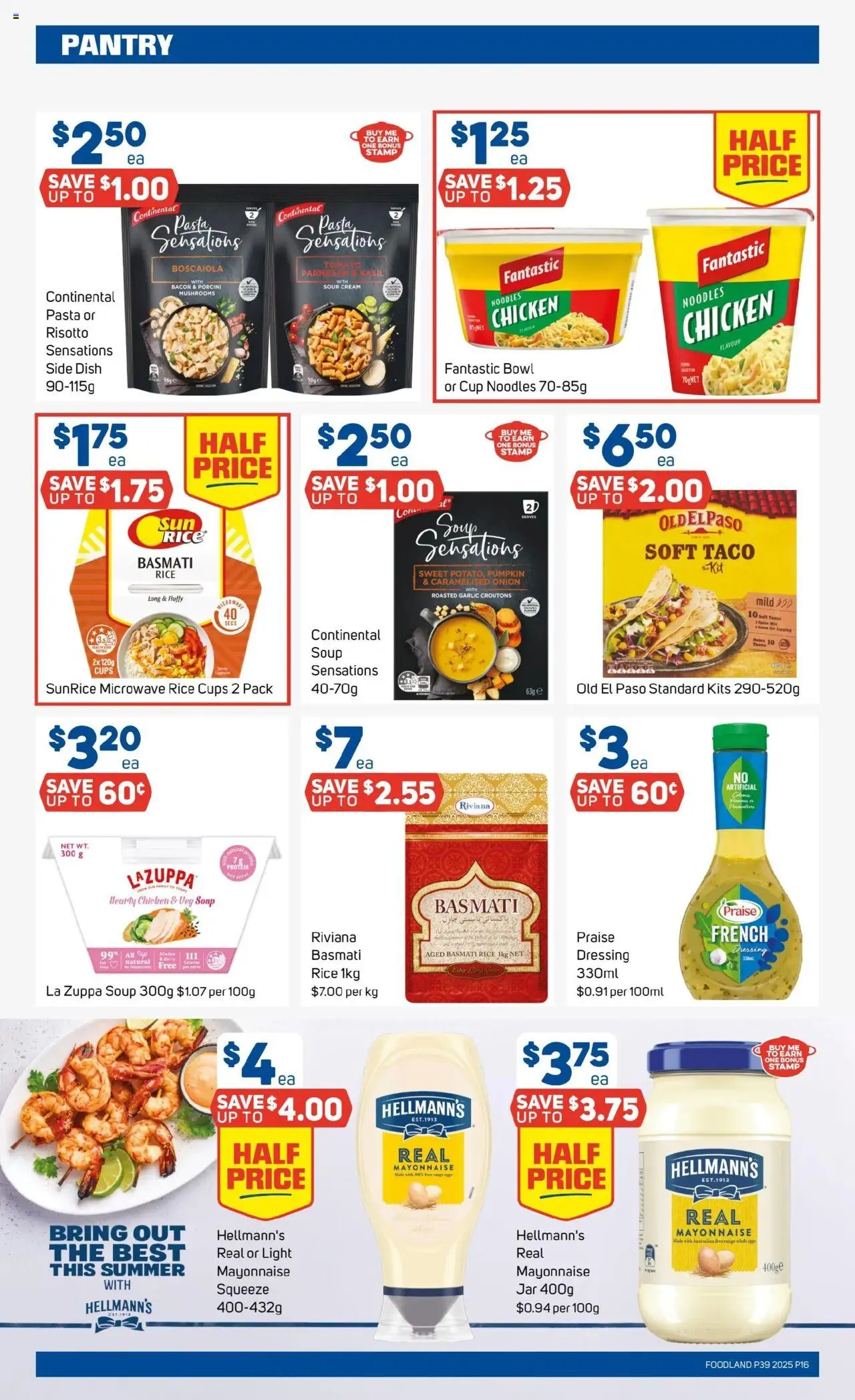Foodland catalogue - valid from 24.09.2025 | Page: 16 | Products: Chicken, Sour cream, Pasta, Soup