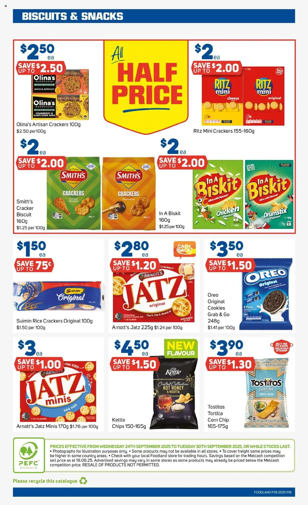 Foodland catalogue - valid from 24.09.2025 | Page: 18 | Products: Rice, Salt, Oven, Kettle