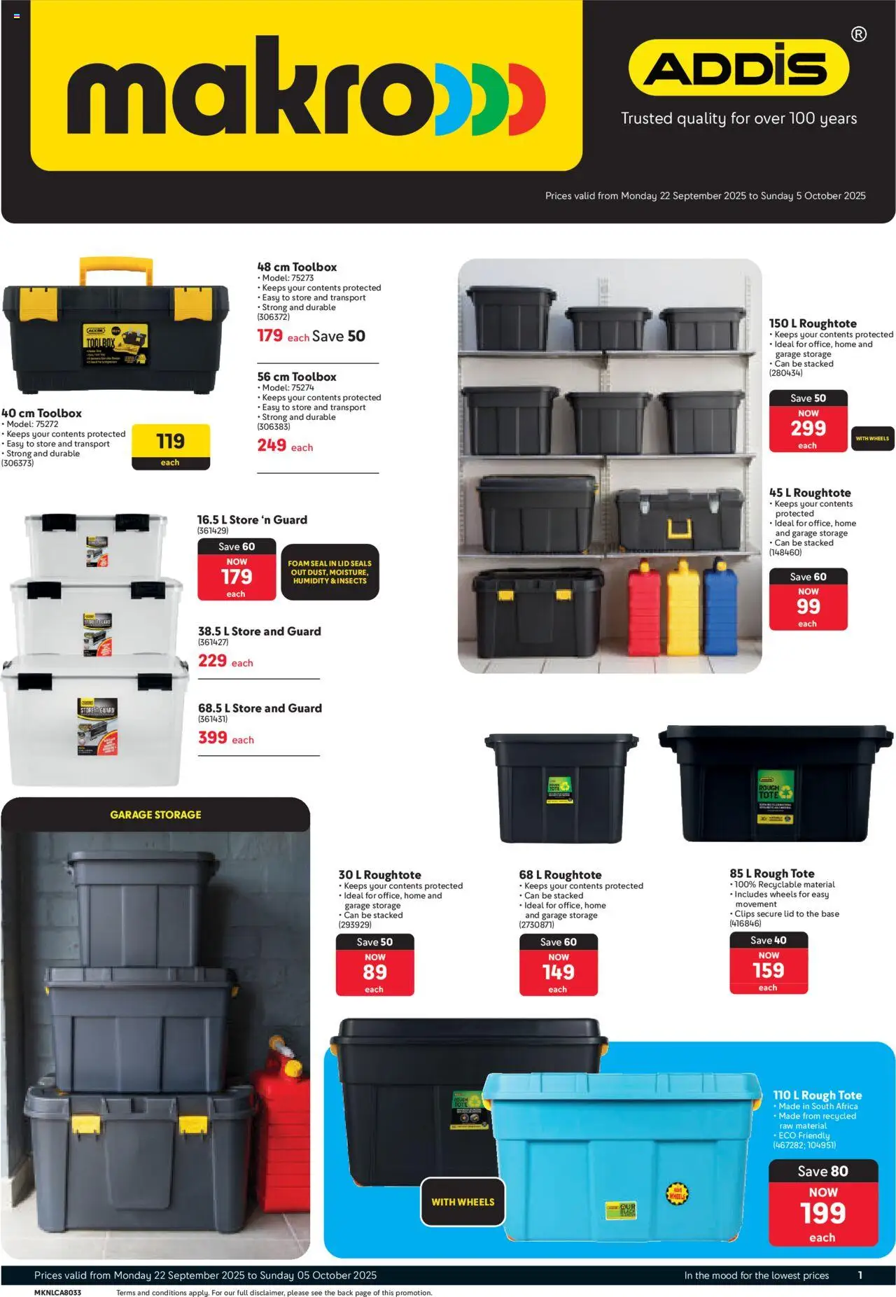 New Makro catalogue – valid from 22.09.2025 | Page: 1 | Products: Foam