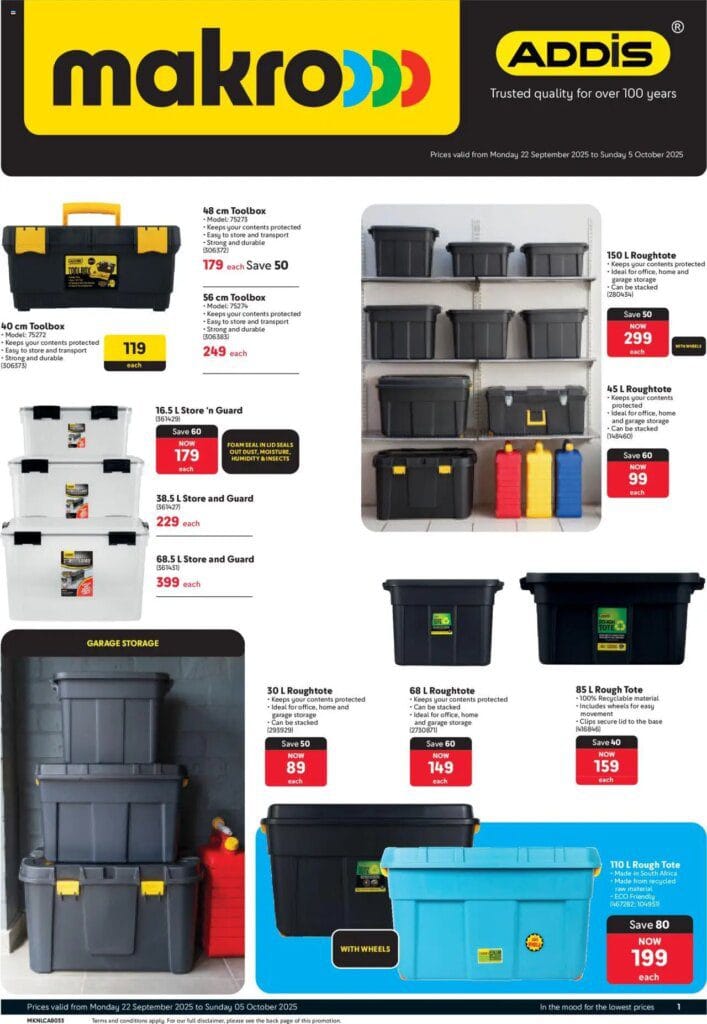 Makro specials this week Monday 22 September – Addis