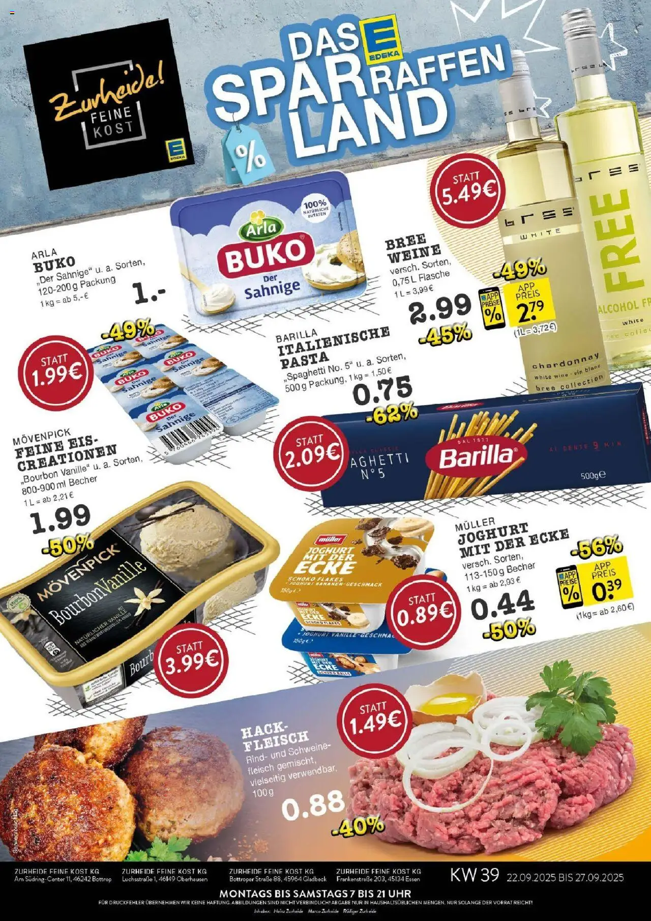 Edeka prospekt nächste woche (ab 21.09.) Gladbeck