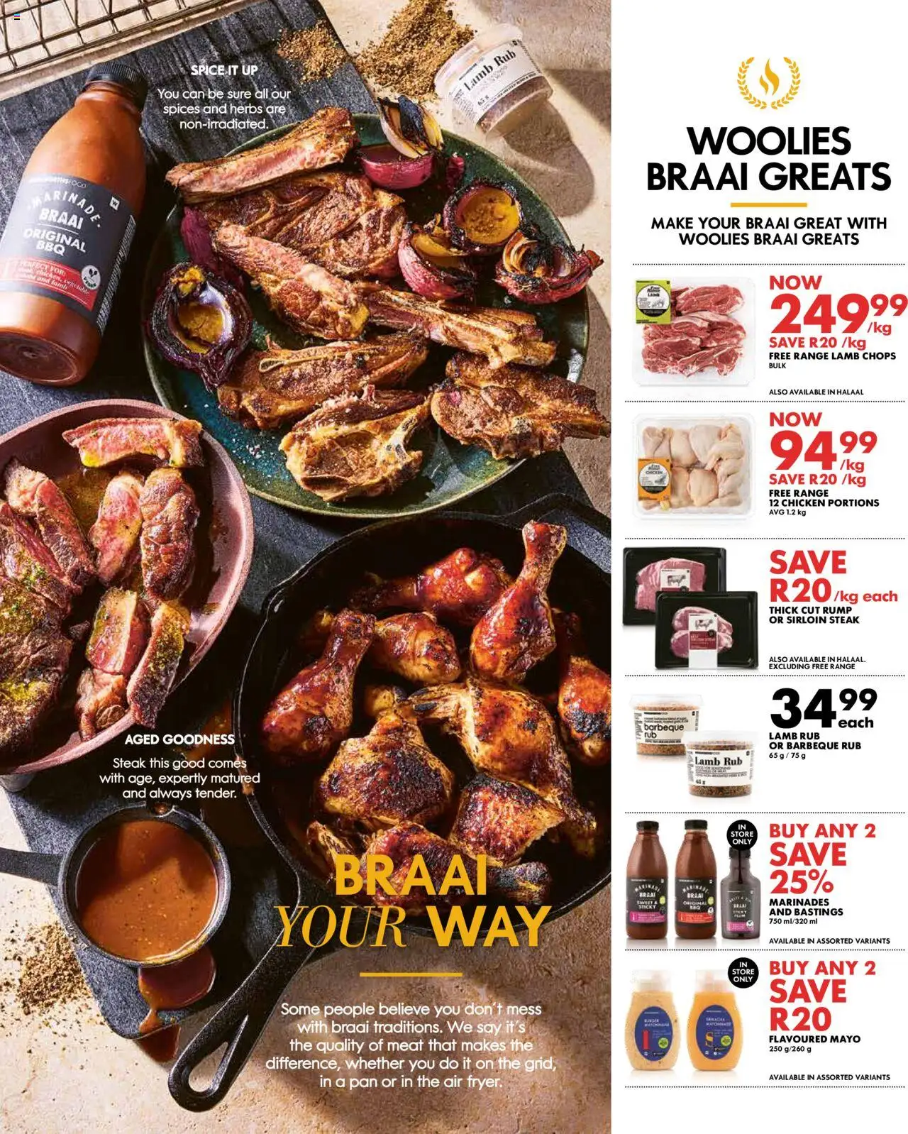 New Woolworths catalogue – valid from 22.09.2025 | Page: 3 | Products: Fryer, Air fryer, Chicken, Herbs
