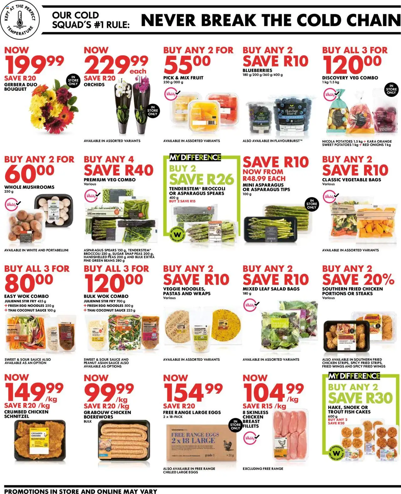 New Woolworths catalogue – valid from 22.09.2025 | Page: 2 | Products: Mushrooms, Eggs, Chicken, Sauce