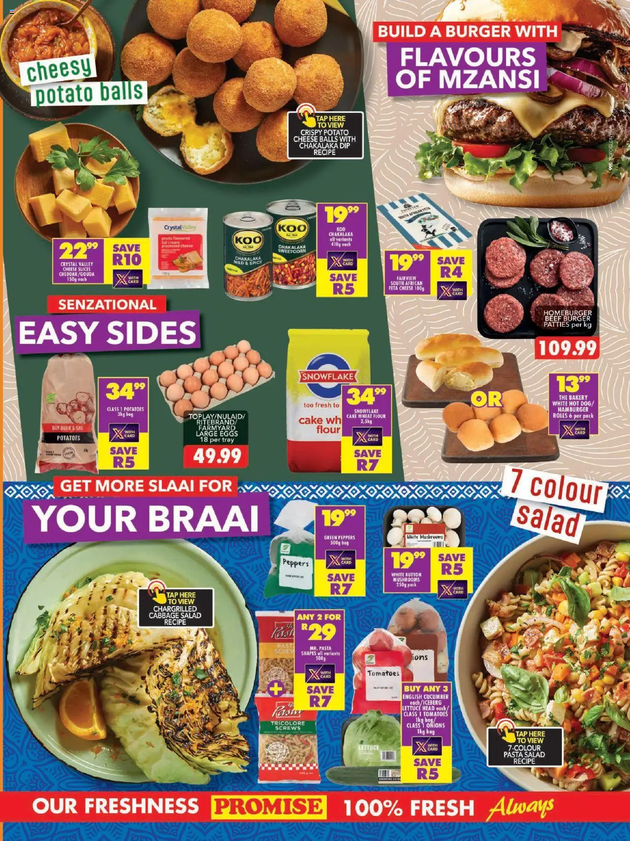 New Shoprite catalogue – valid from 22.09.2025 | Page: 3 | Products: Beef, Tap, Potatoes, Onions