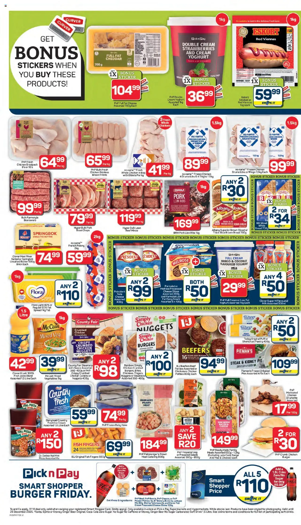 New Pick n Pay catalogue – valid from 22.09.2025 | Page: 2 | Products: Light, Stoney, Vegetables, Fat spread
