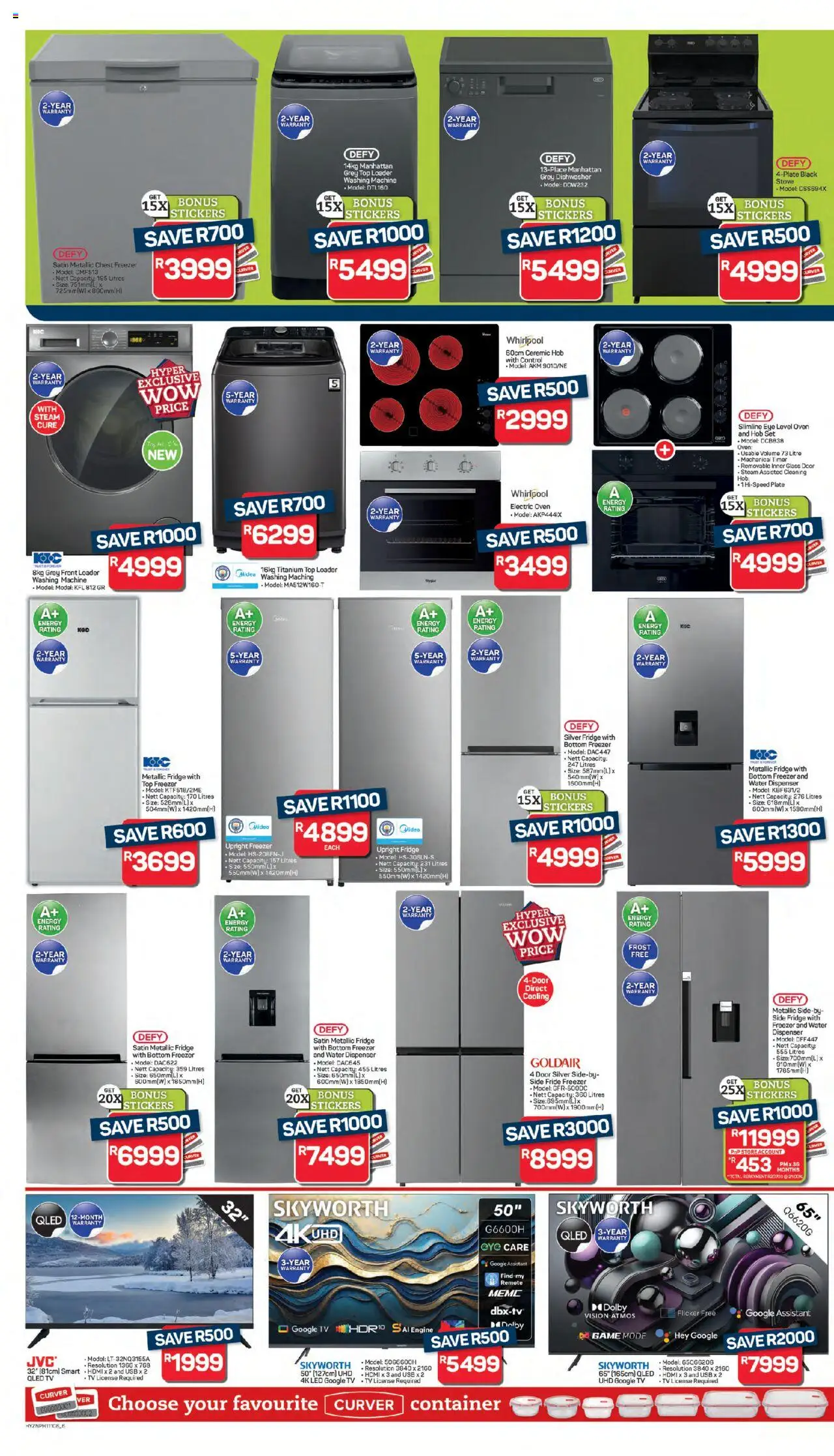 New Pick n Pay catalogue – valid from 22.09.2025 | Page: 6 | Products: USB, Oven, Hob, Dishwasher