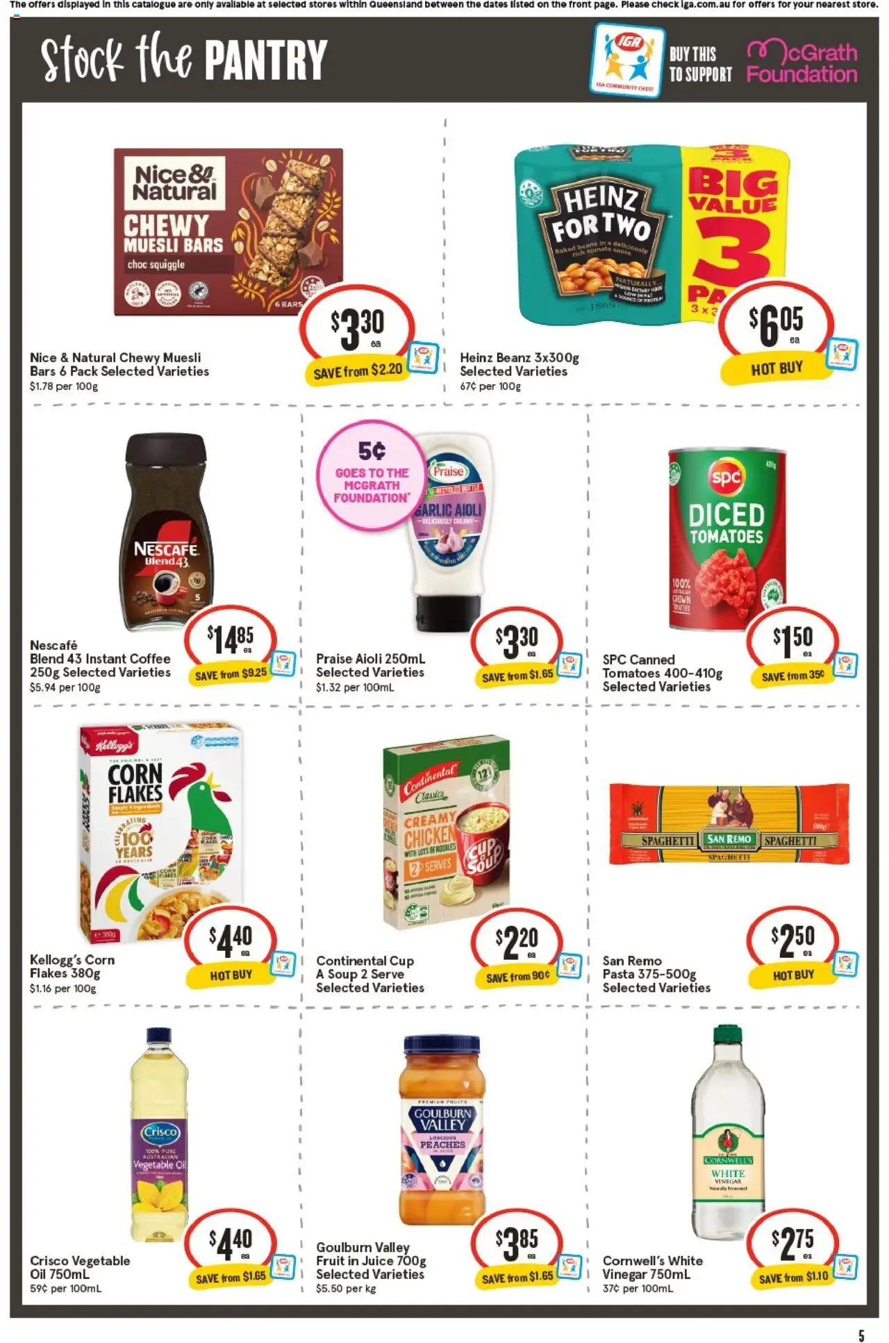 IGA catalogue - valid from 24.09.2025 | Page: 5