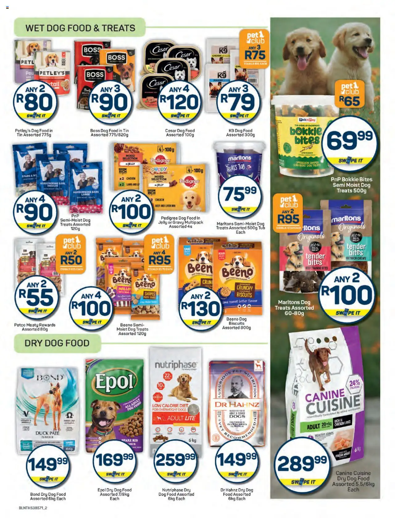 New Pick n Pay catalogue – valid from 22.09.2025 | Page: 2 | Products: Detergente líquido, Chicken, Beef, Peanut butter