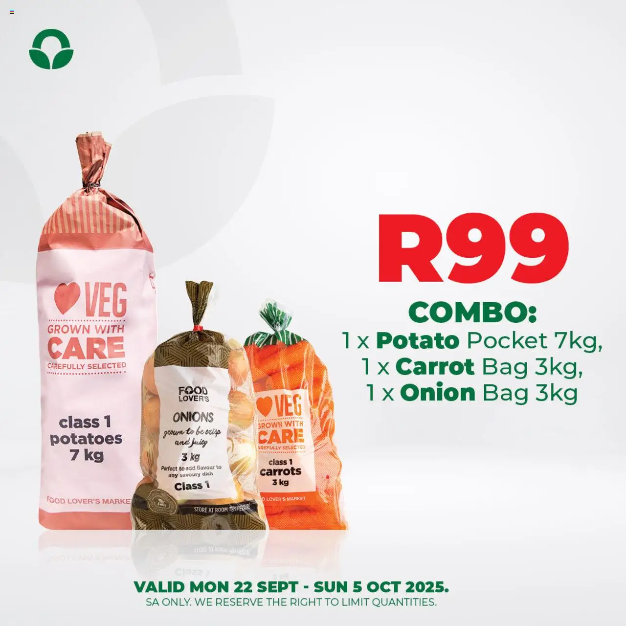 New Food Lover's Market catalogue – valid from 22.09.2025 | Page: 2 | Products: Bag, Carrots, Potatoes, Onions