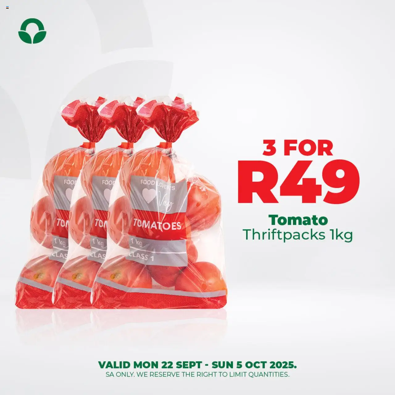 New Food Lover's Market catalogue – valid from 22.09.2025 | Page: 3 | Products: Tomatoes