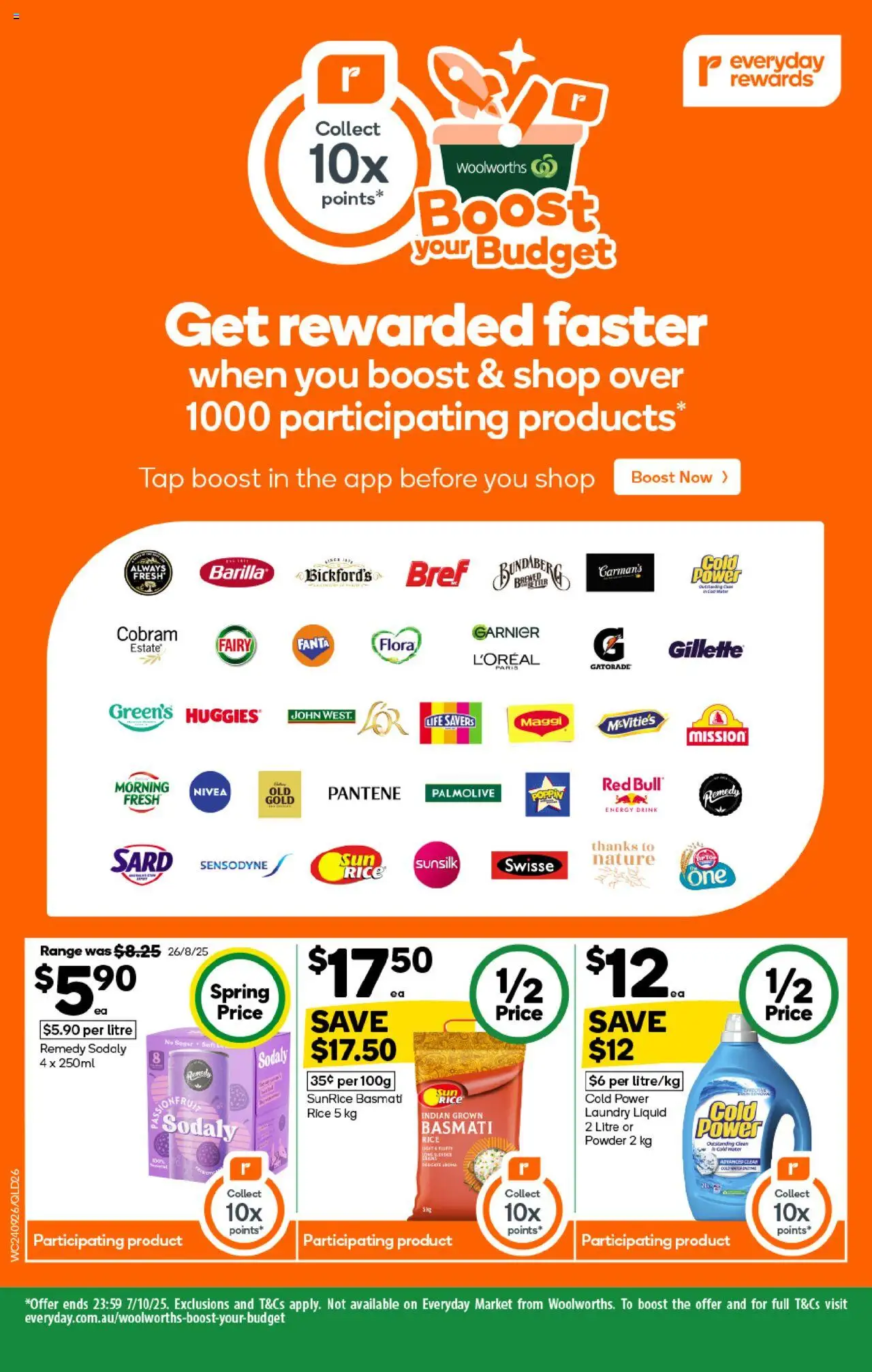 Woolworths catalogue - valid from 24.09.2025 | Page: 26 | Products: Powder, Tap, Water, Laundry