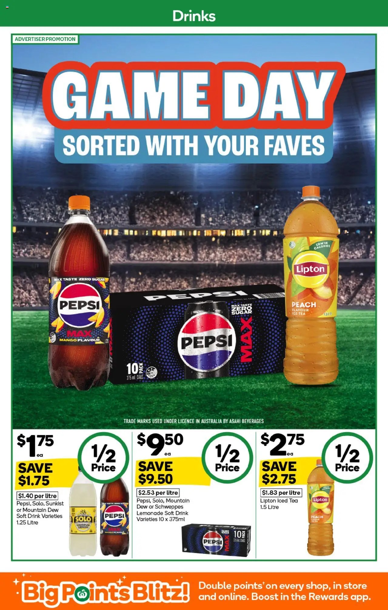 Woolworths catalogue - valid from 24.09.2025 | Page: 33 | Products: Tea, Sugar, Mango, Game