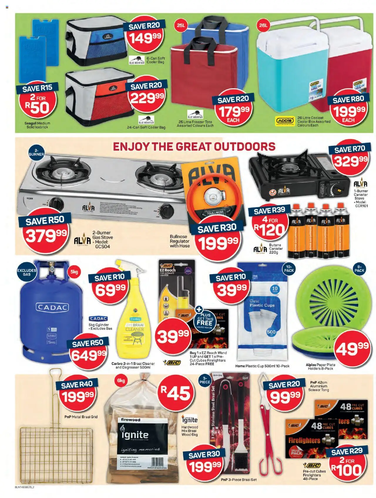 New Pick n Pay catalogue – valid from 22.09.2025 | Page: 2 | Products: Stove, Plate, Box, Gas stove