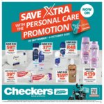 Checkers catalogue Specials Monday 22 September – Gauteng – Personal Care