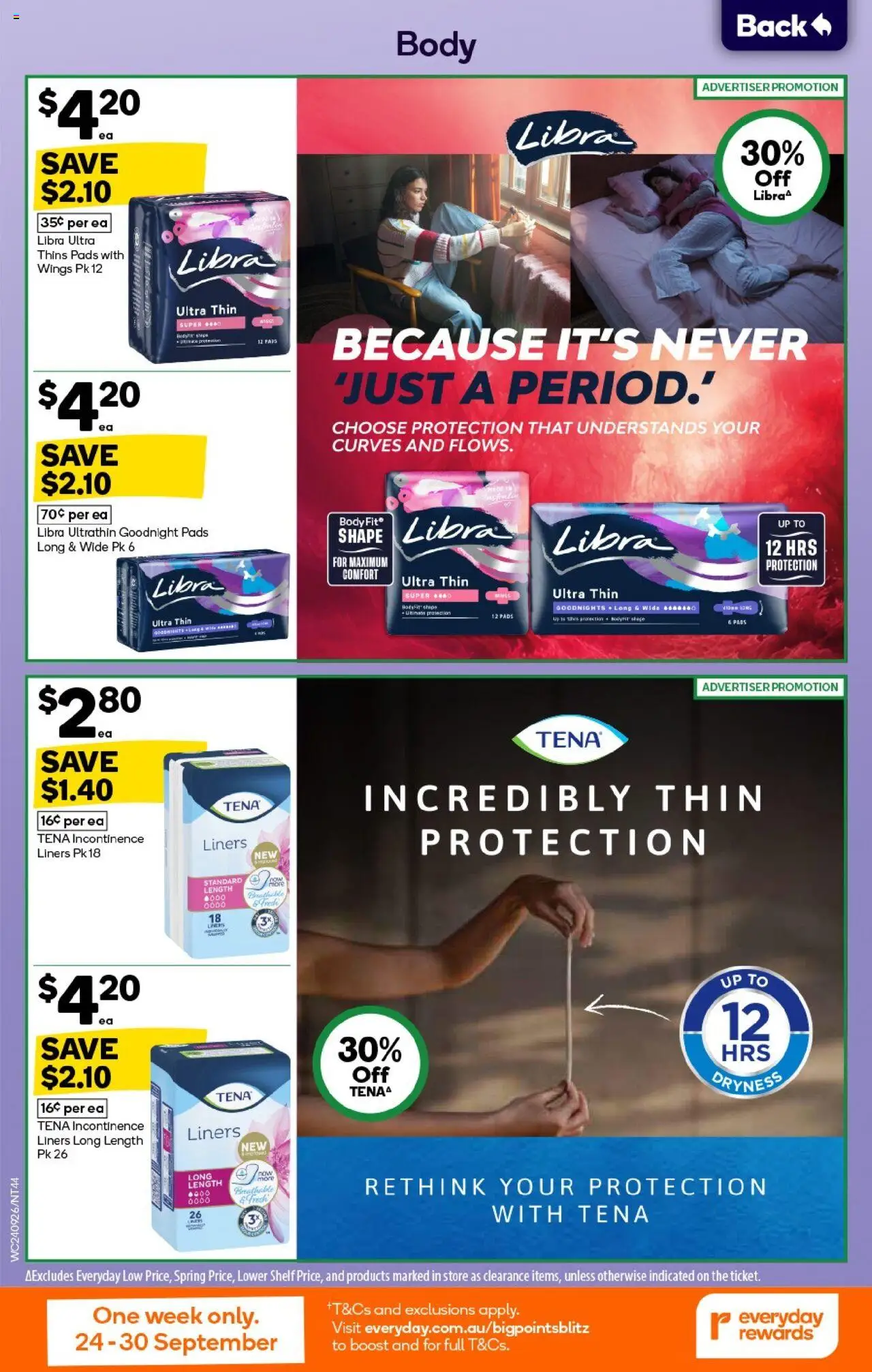 Woolworths catalogue - valid from 24.09.2025 | Page: 44 | Products: Shelf, Dryness