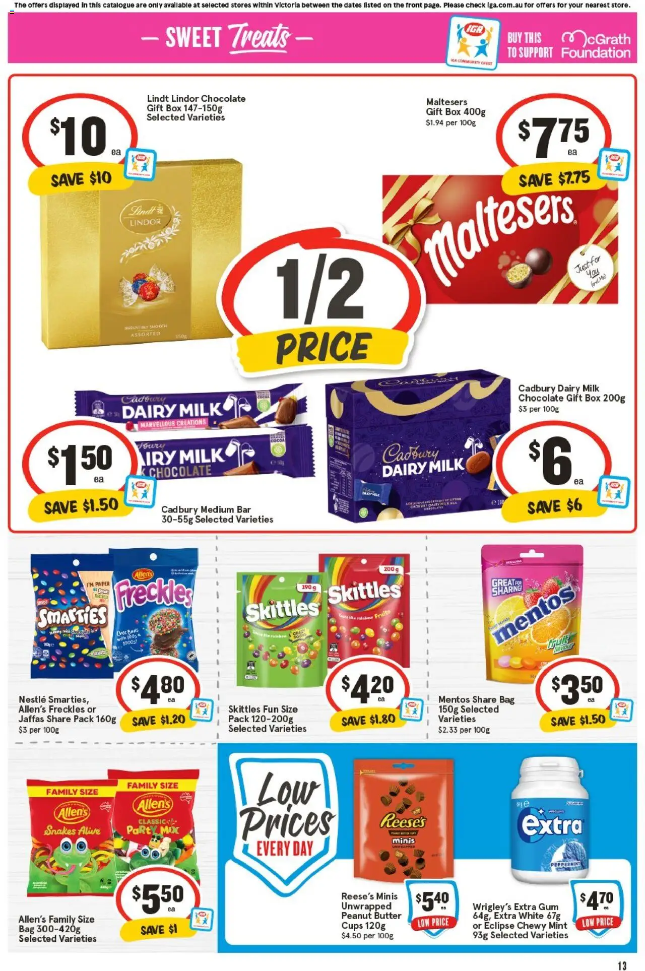 IGA catalogue - valid from 24.09.2025 | Page: 16 | Products: Box, Cups, Milk, Gum