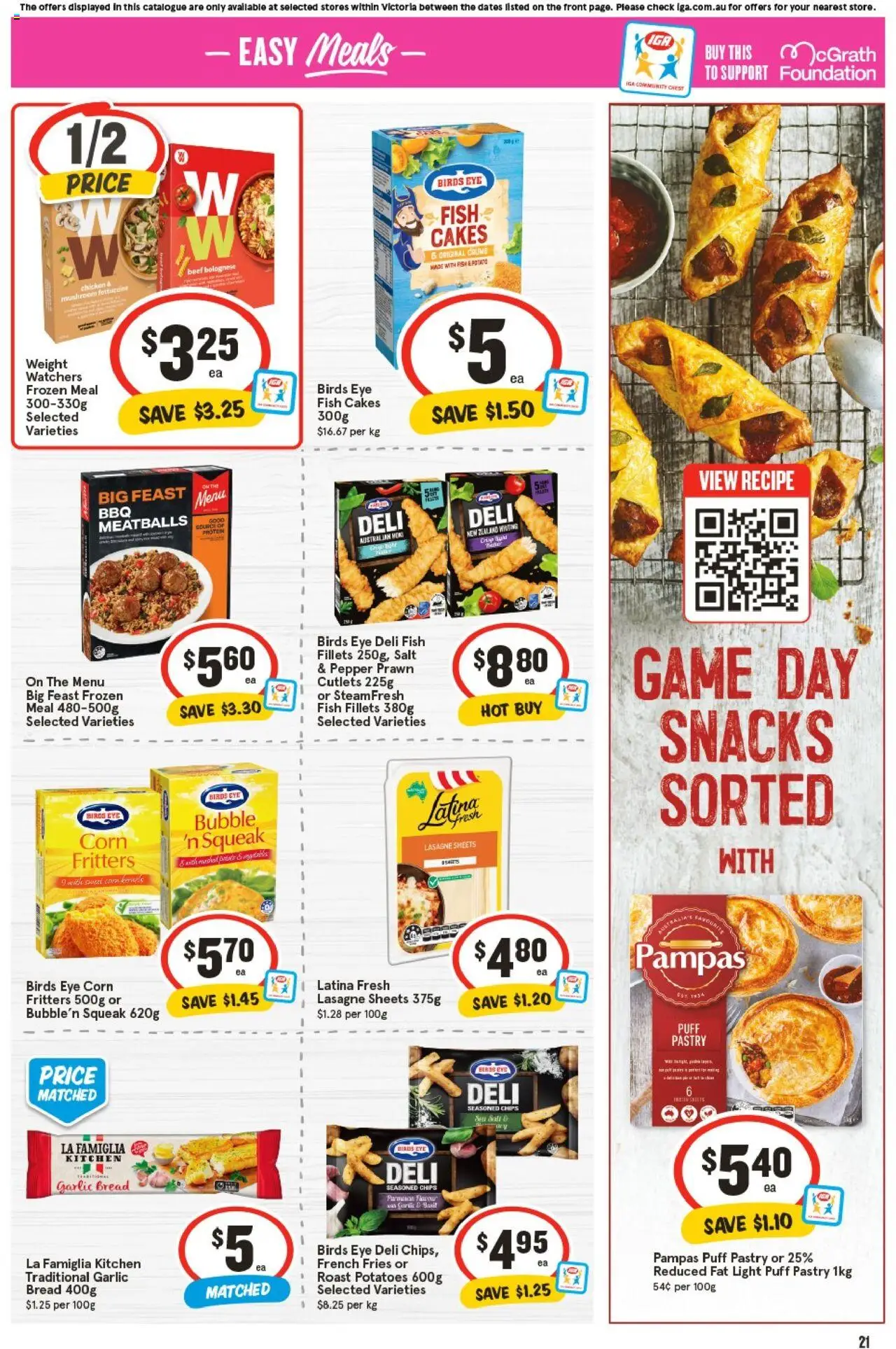 IGA catalogue - valid from 24.09.2025 | Page: 24 | Products: Light, Bread, Salt, Garlic