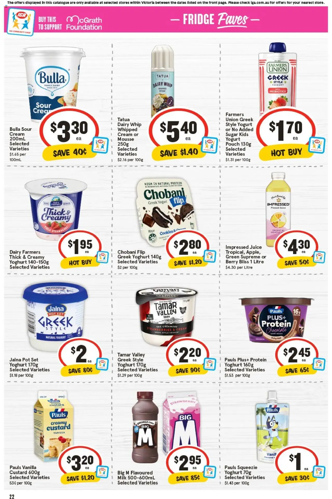 IGA catalogue - valid from 24.09.2025 | Page: 25 | Products: Pot, Strawberries, Cream, Foundation