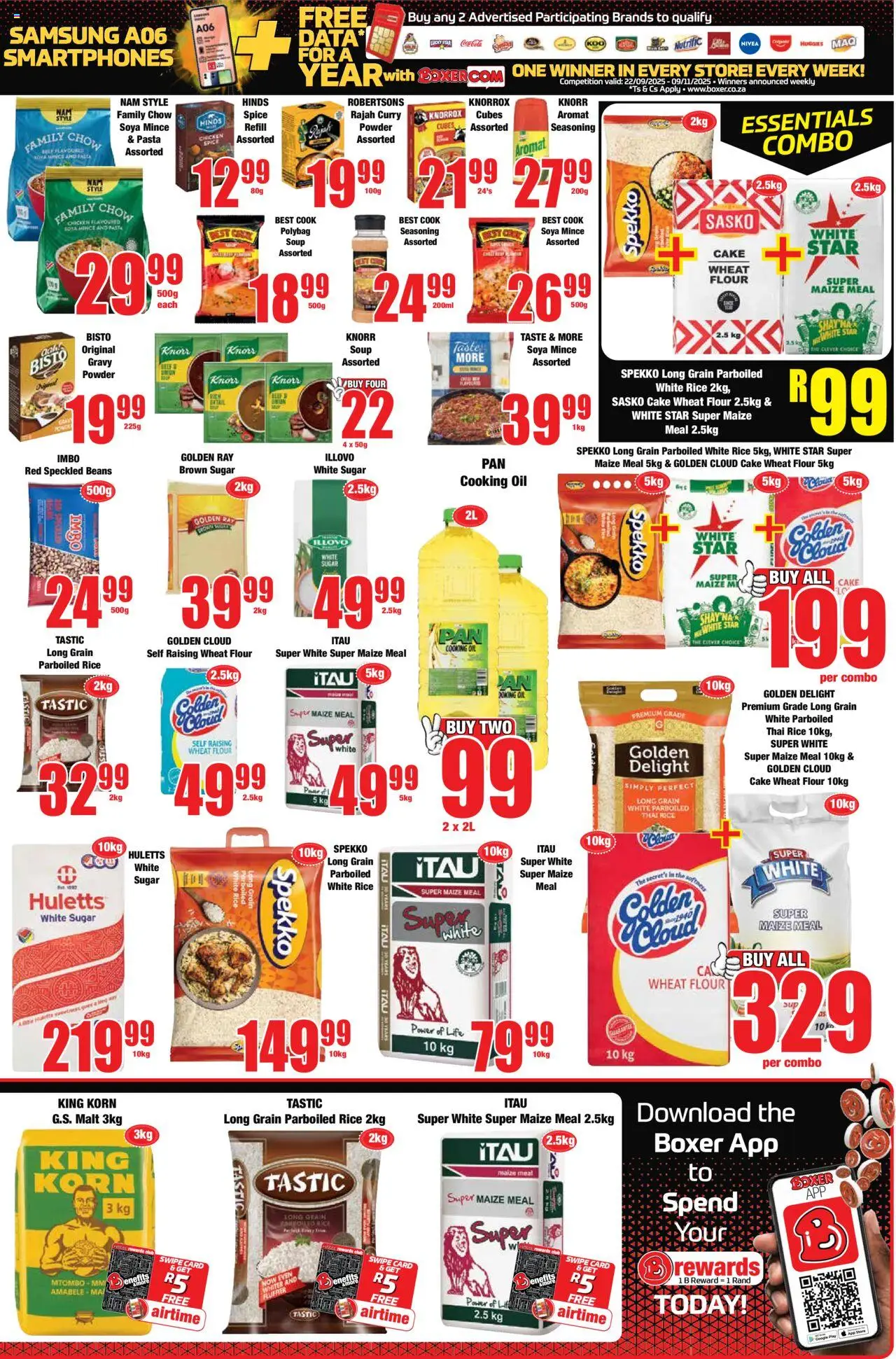 New Boxer catalogue – valid from 22.09.2025 | Page: 9 | Products: Data, Powder, Aromat, Soya mince