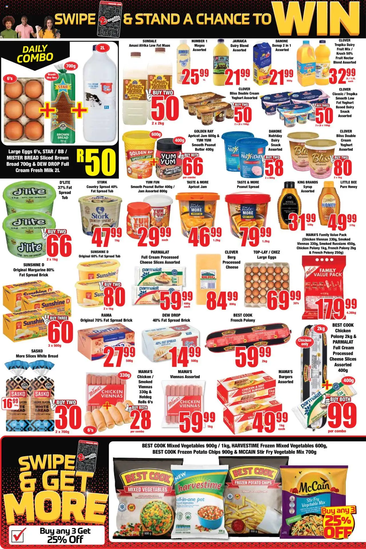 New Boxer catalogue – valid from 22.09.2025 | Page: 4 | Products: Milk, Cheese, Margarine, Syrup