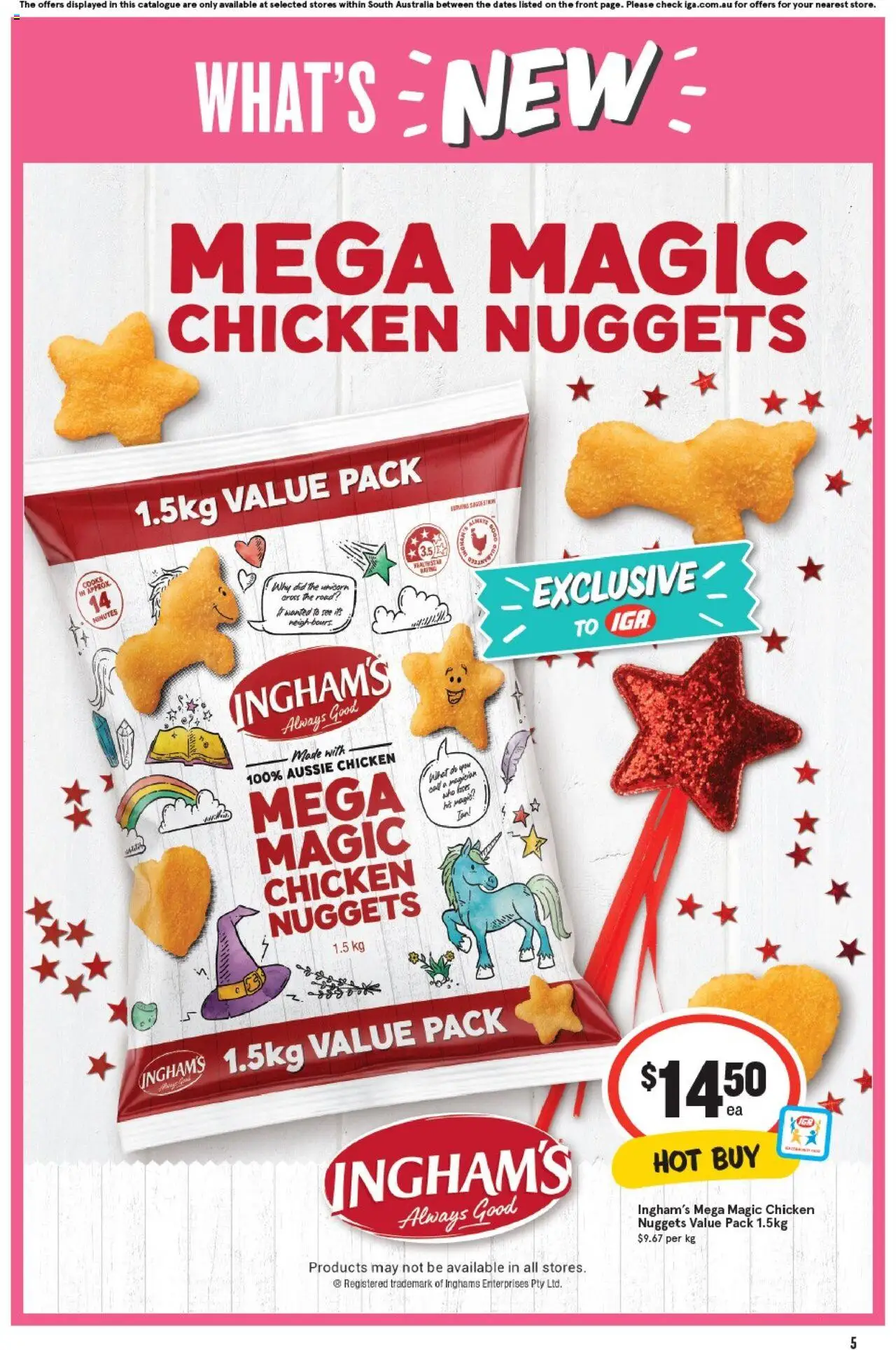 IGA catalogue - valid from 24.09.2025 | Page: 5 | Products: Chicken