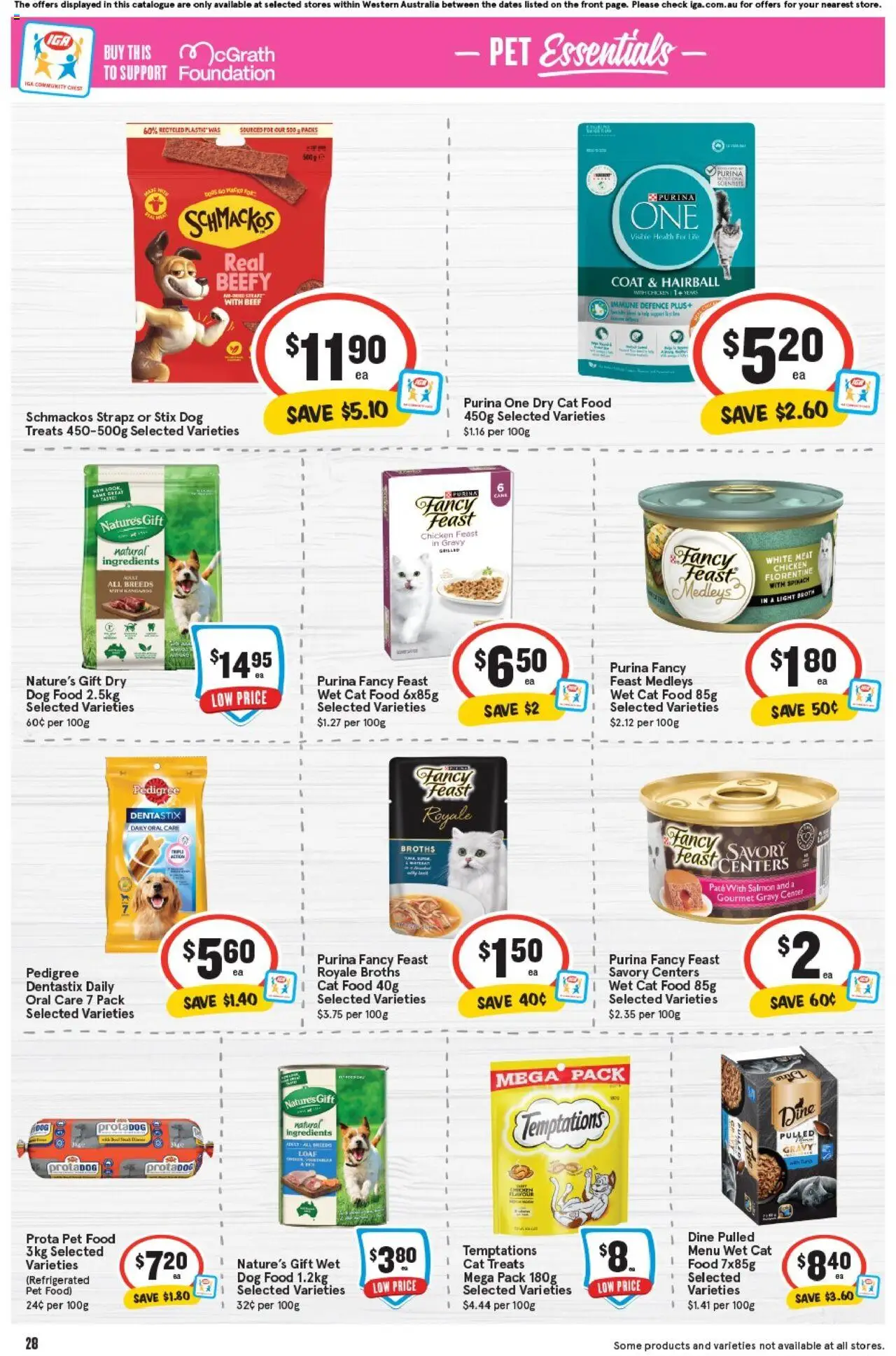 IGA catalogue - valid from 24.09.2025 | Page: 31 | Products: Light, Meat, Dog food, Coat