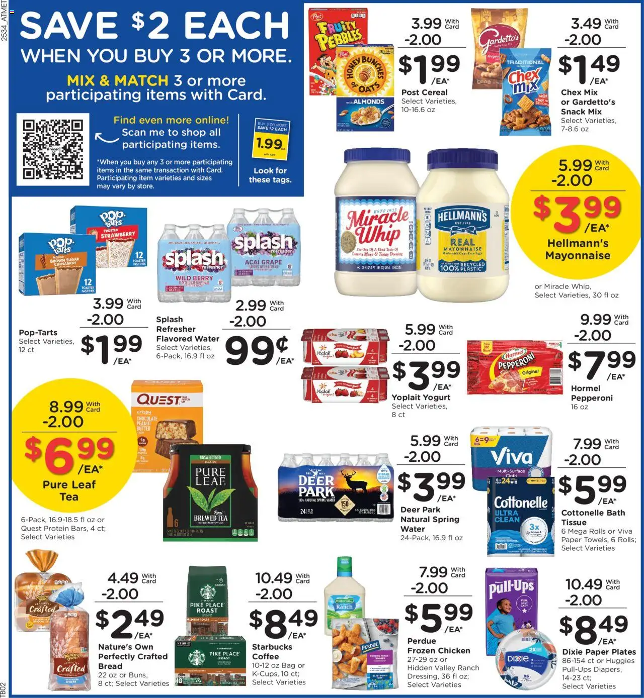 Kroger Weekly Ad - valid from 24.09.2025 | Page: 4 | Products: Chocolate, Tea, Sugar, Bag