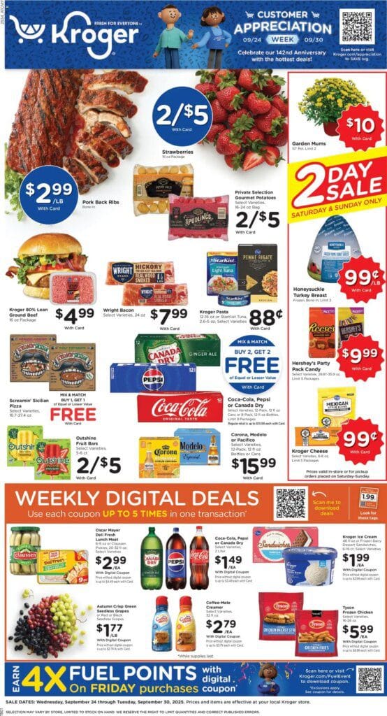 Kroger Ad This Week Wednesday 24 September