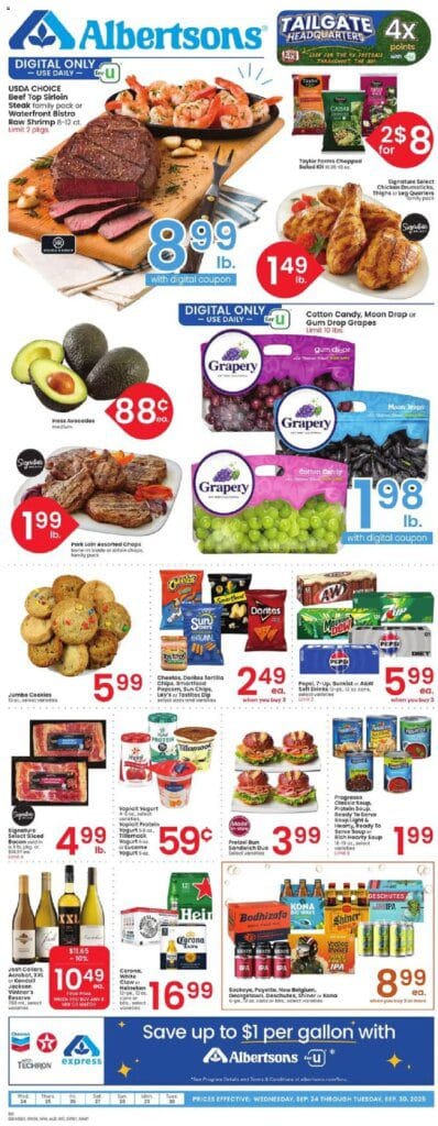 Albertsons Ad This Week Starting 24 September