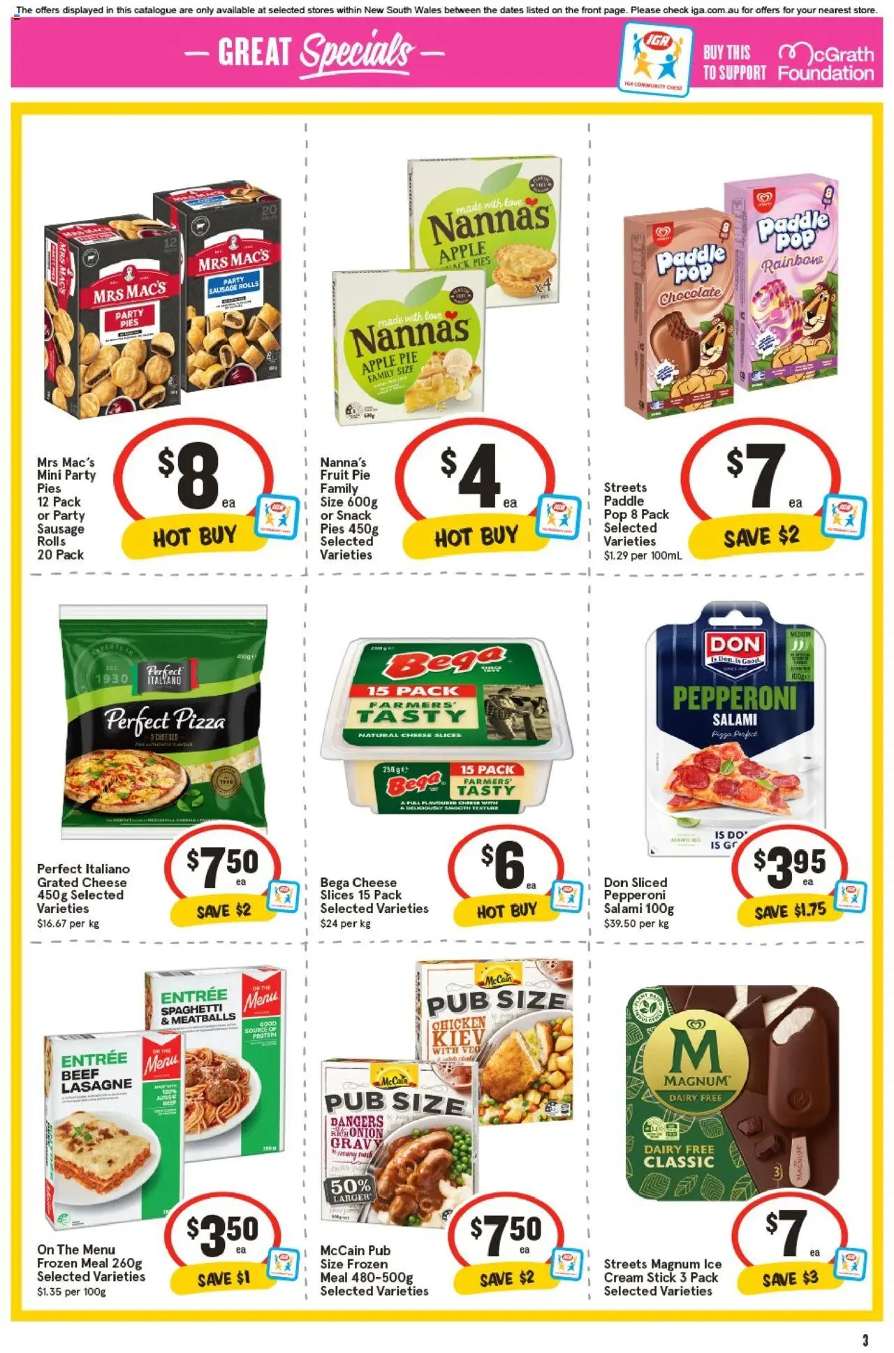 IGA catalogue - valid from 24.09.2025 | Page: 6 | Products: Chocolate, Chicken, Beef, Foundation