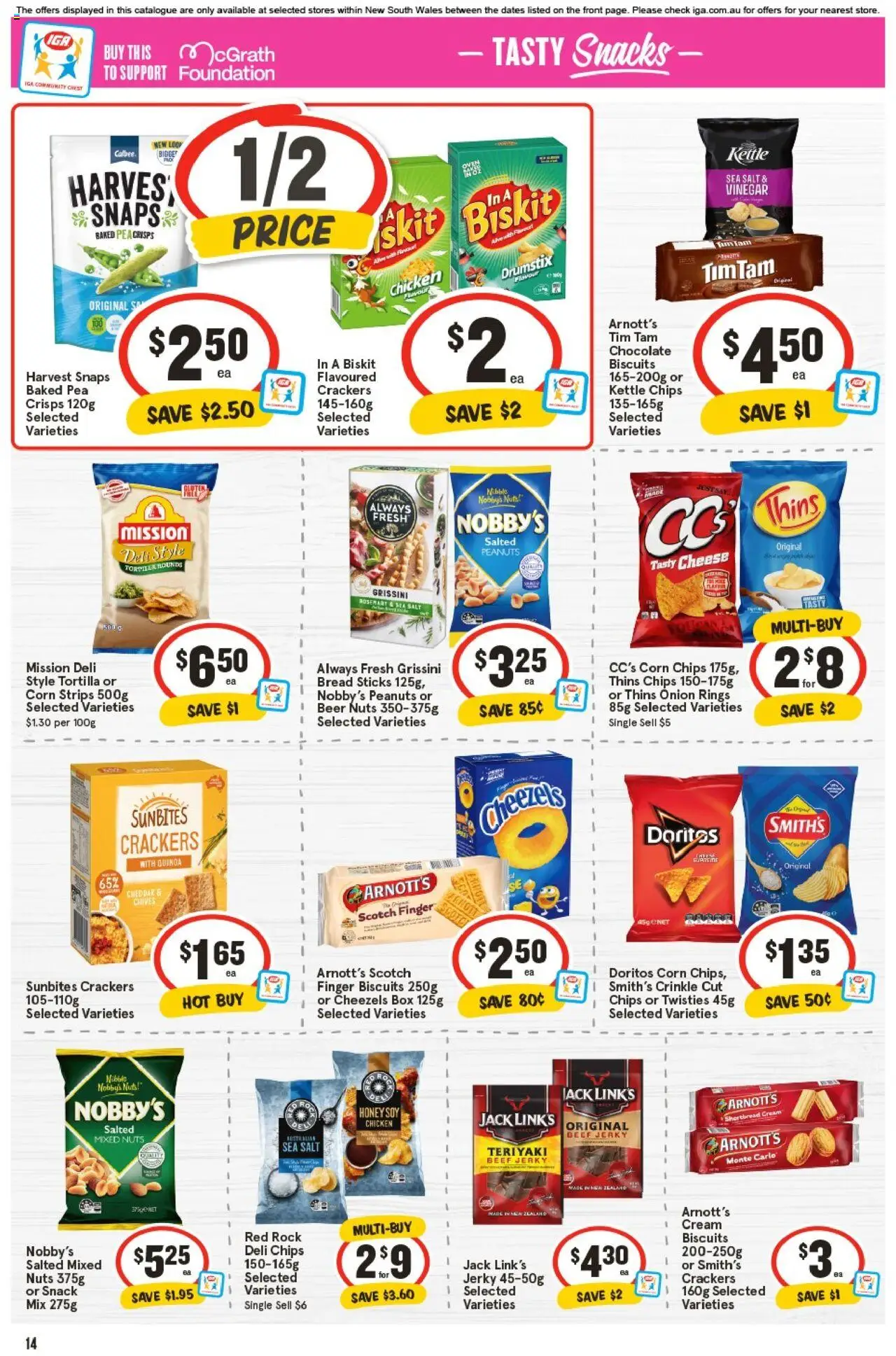 IGA catalogue - valid from 24.09.2025 | Page: 17 | Products: Chips, Vinegar, Pea, Kettle
