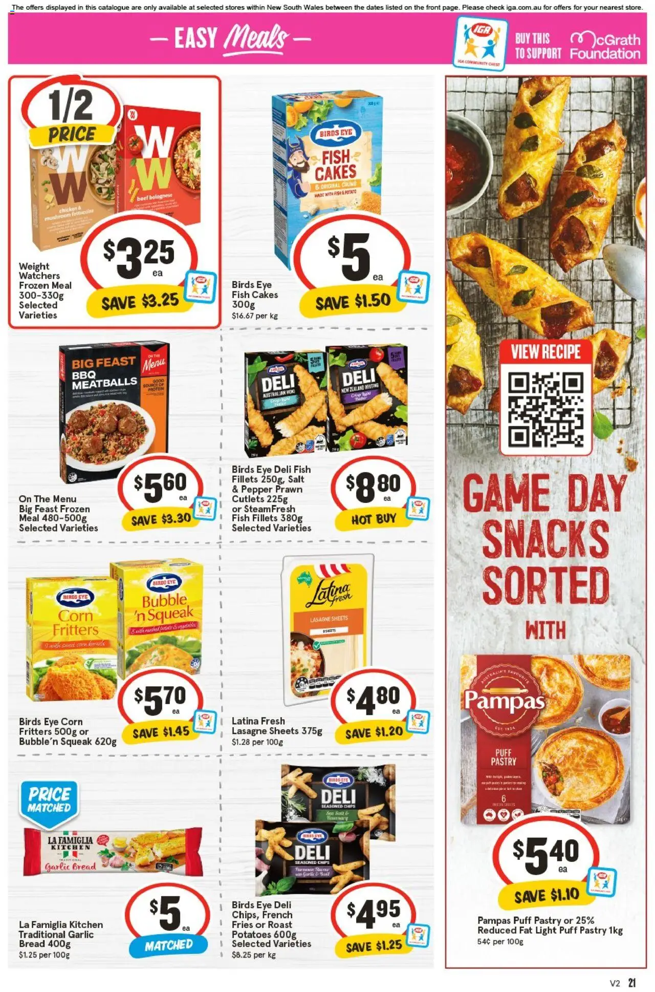 IGA catalogue - valid from 24.09.2025 | Page: 24 | Products: Chips, Pastry, Potatoes, Foundation