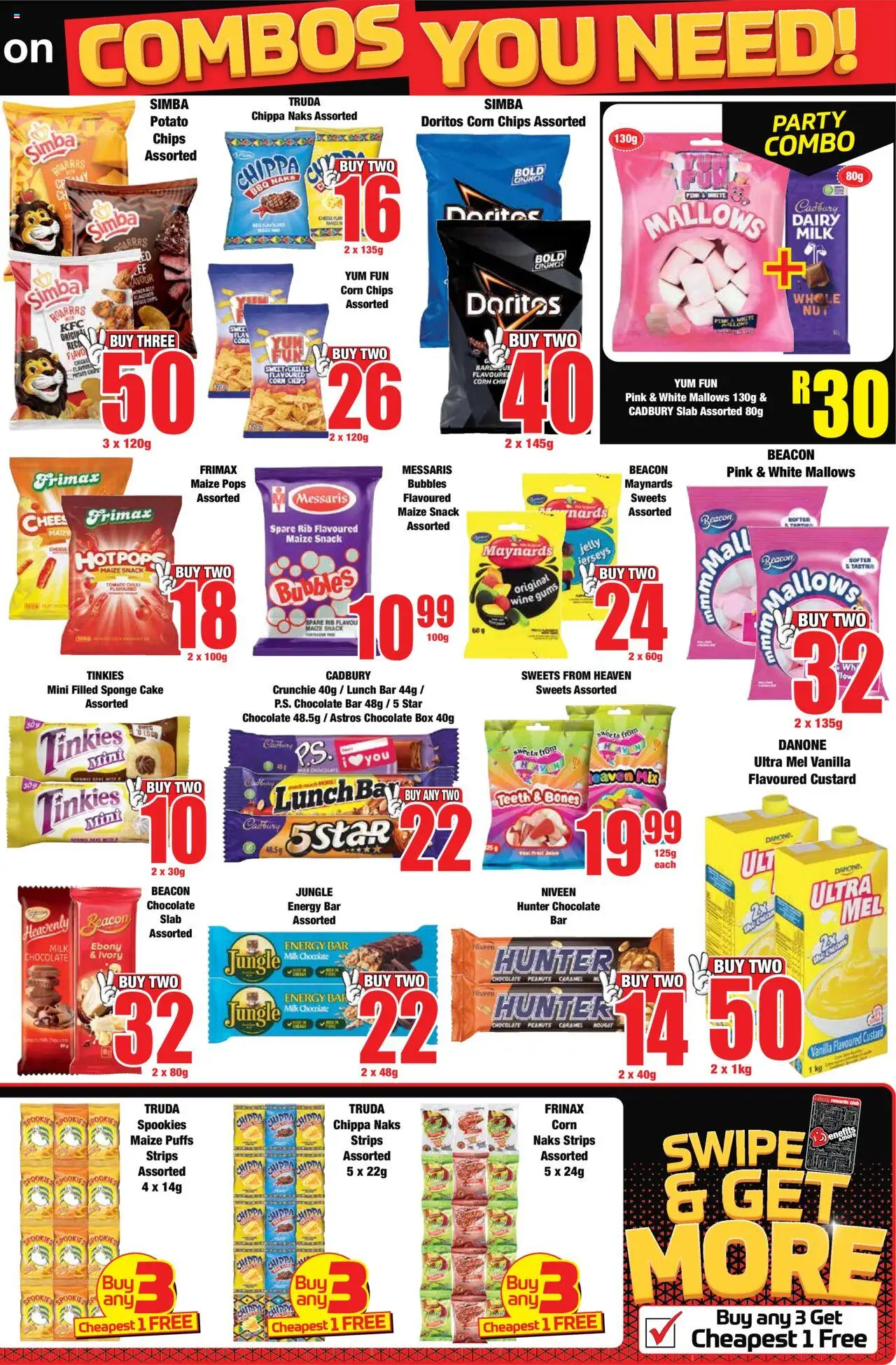 New Boxer catalogue – valid from 22.09.2025 | Page: 7 | Products: Sweets, Milk, Peanuts, Chilli