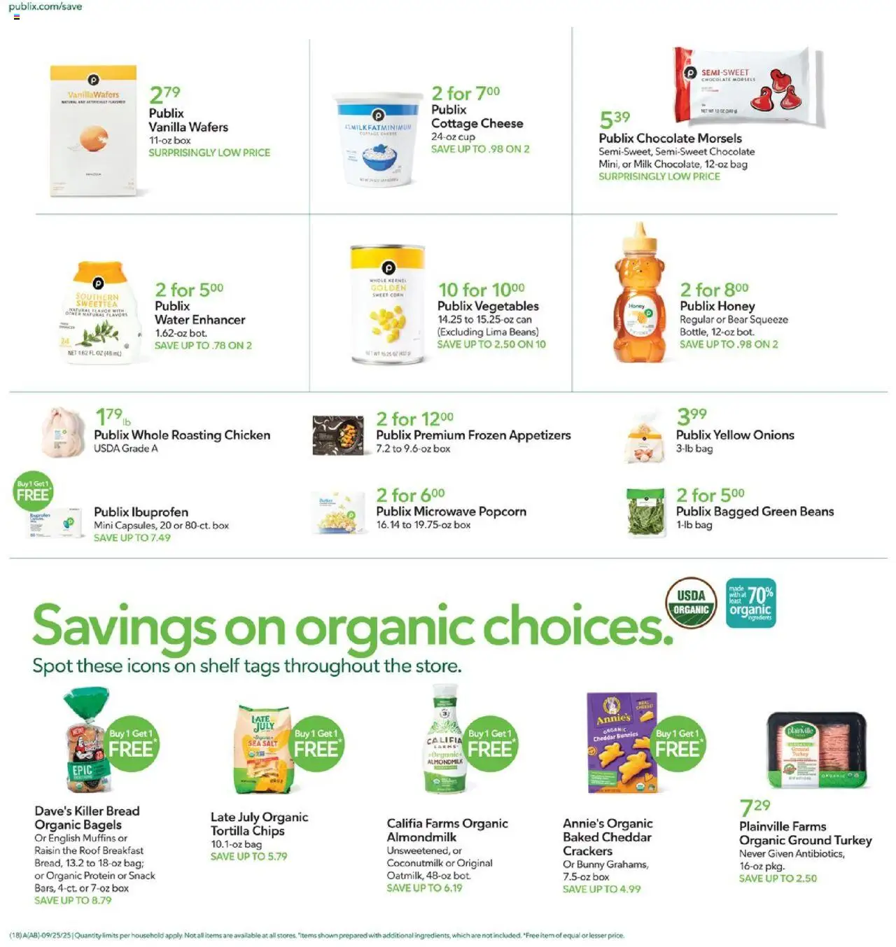 Publix Weekly Ad - valid from 24.09.2025 | Page: 18 | Products: Cheese, Chips, Salt, Bag