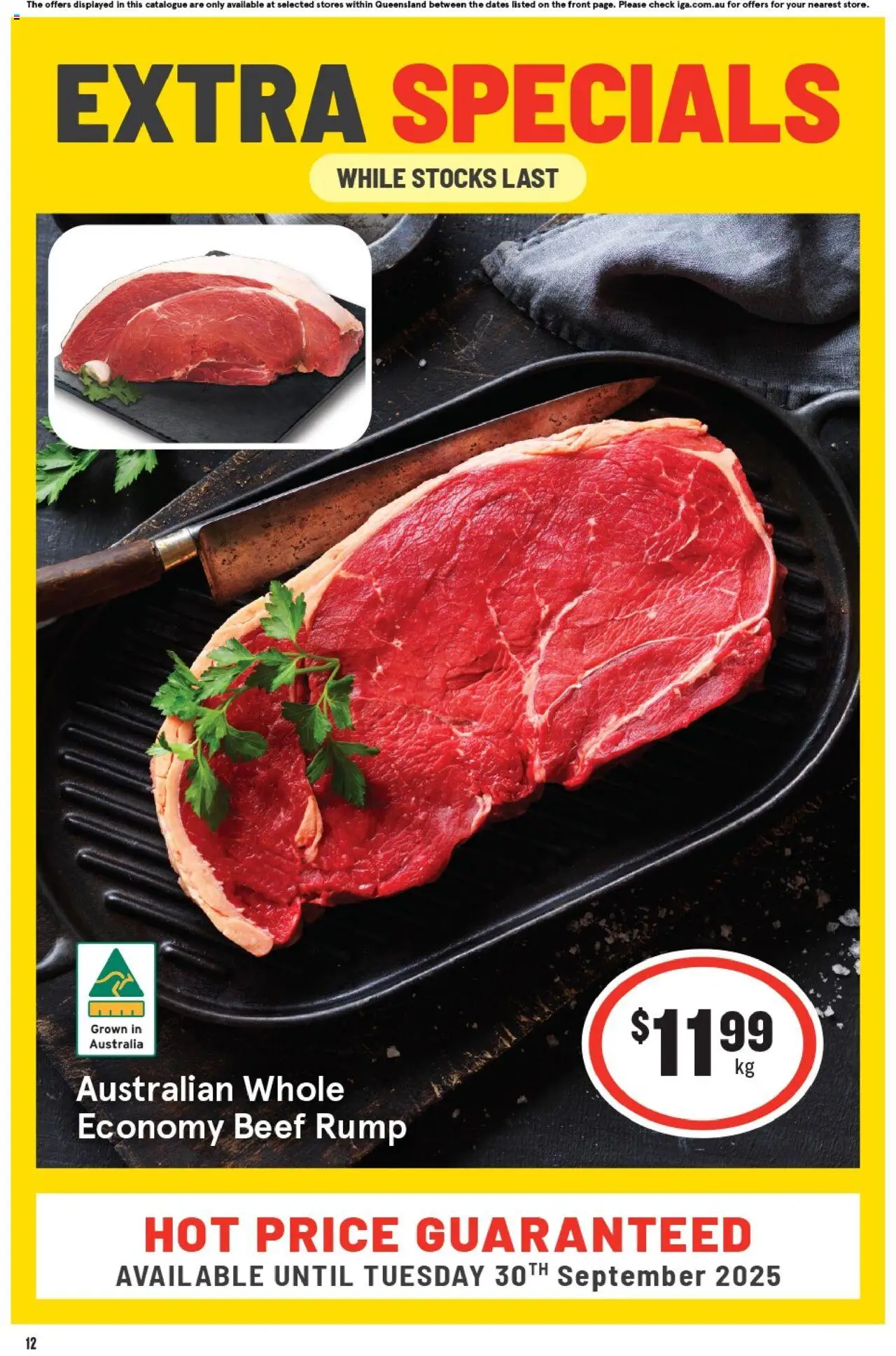 IGA catalogue - valid from 24.09.2025 | Page: 15 | Products: Beef