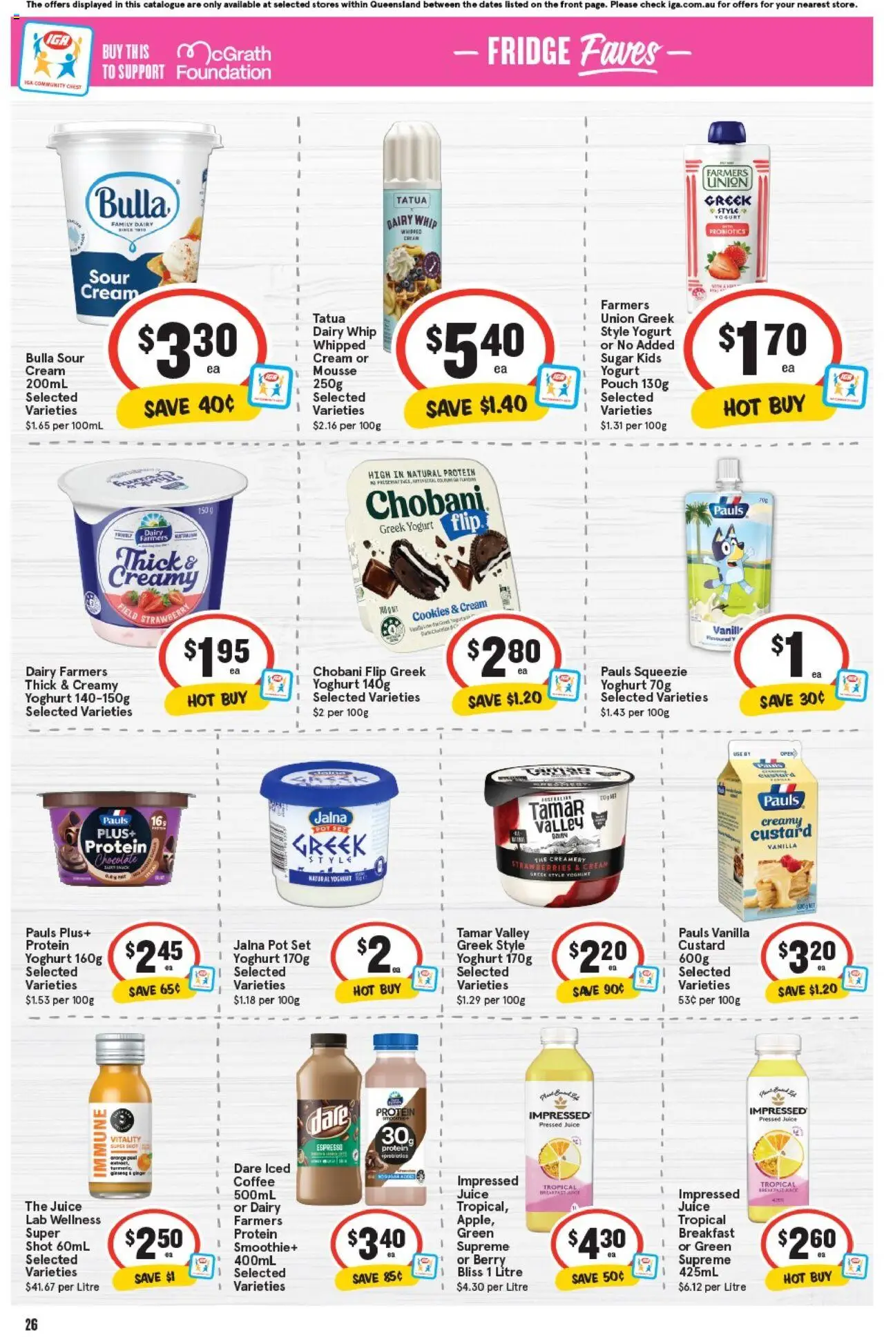 IGA catalogue - valid from 24.09.2025 | Page: 29 | Products: Coffee, Juice, Sour cream, Foundation