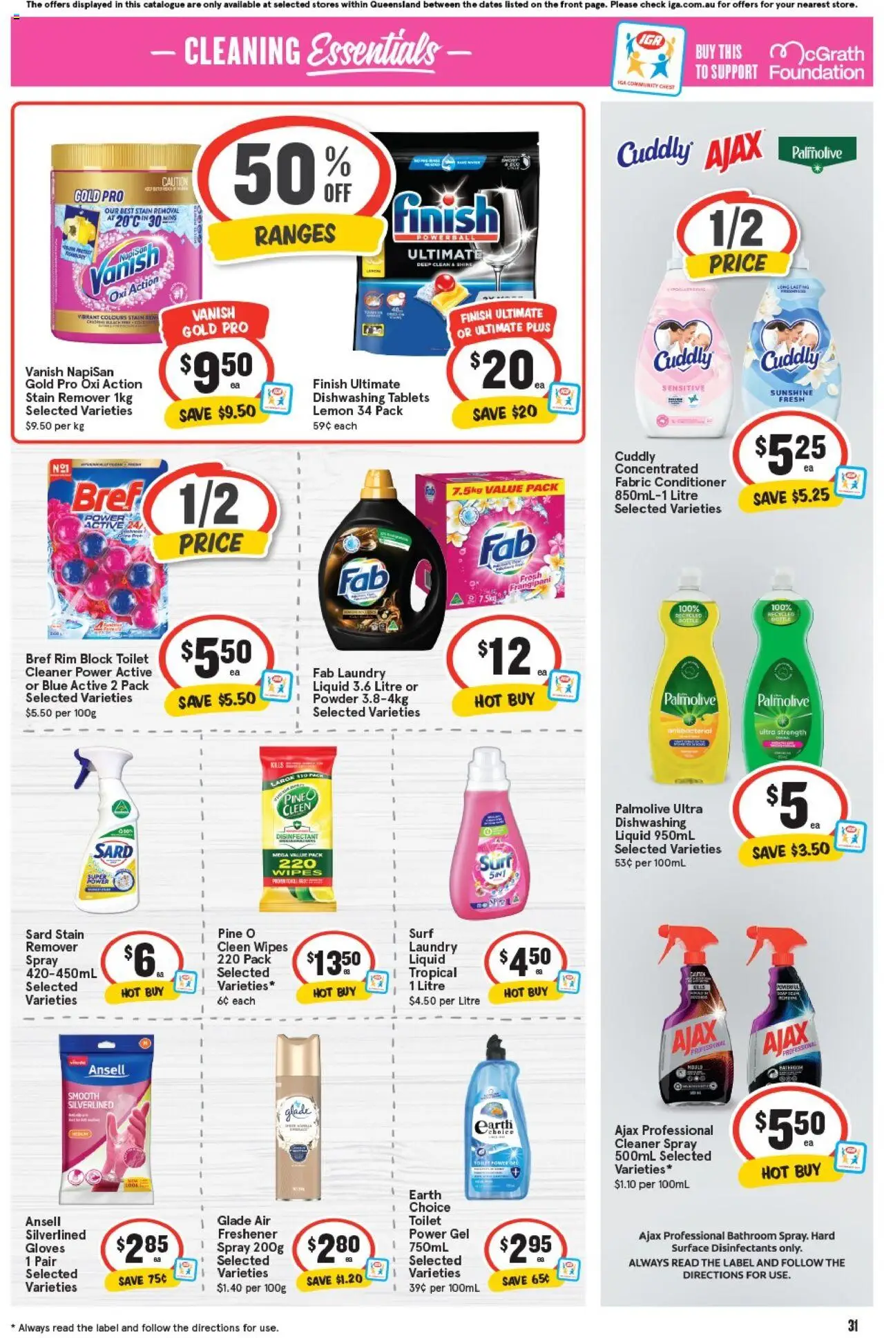 IGA catalogue - valid from 24.09.2025 | Page: 34 | Products: Powder, Conditioner, Foundation, Tablets