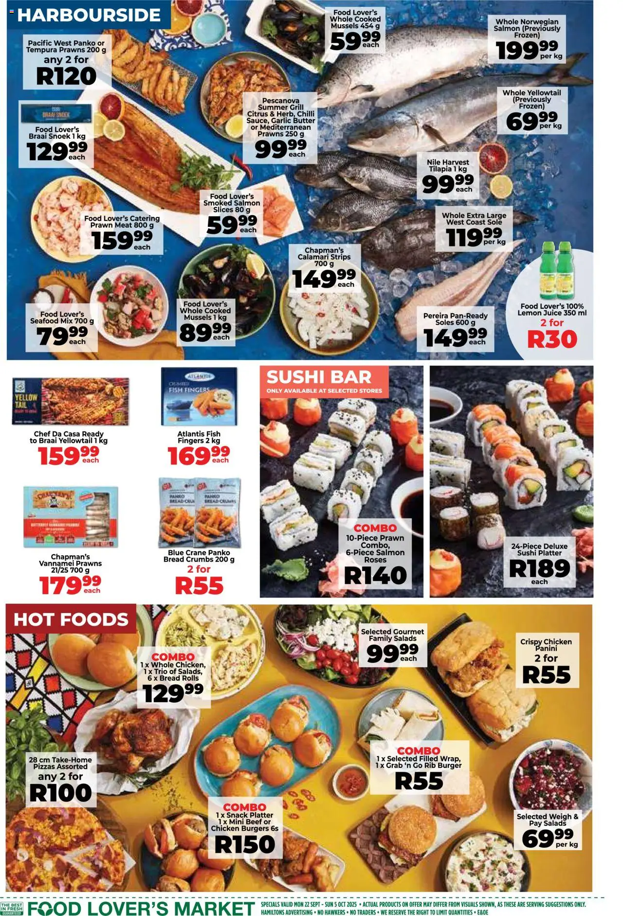 New Food Lover's Market catalogue – valid from 22.09.2025 | Page: 4 | Products: Grill, Bread, Juice, Chilli