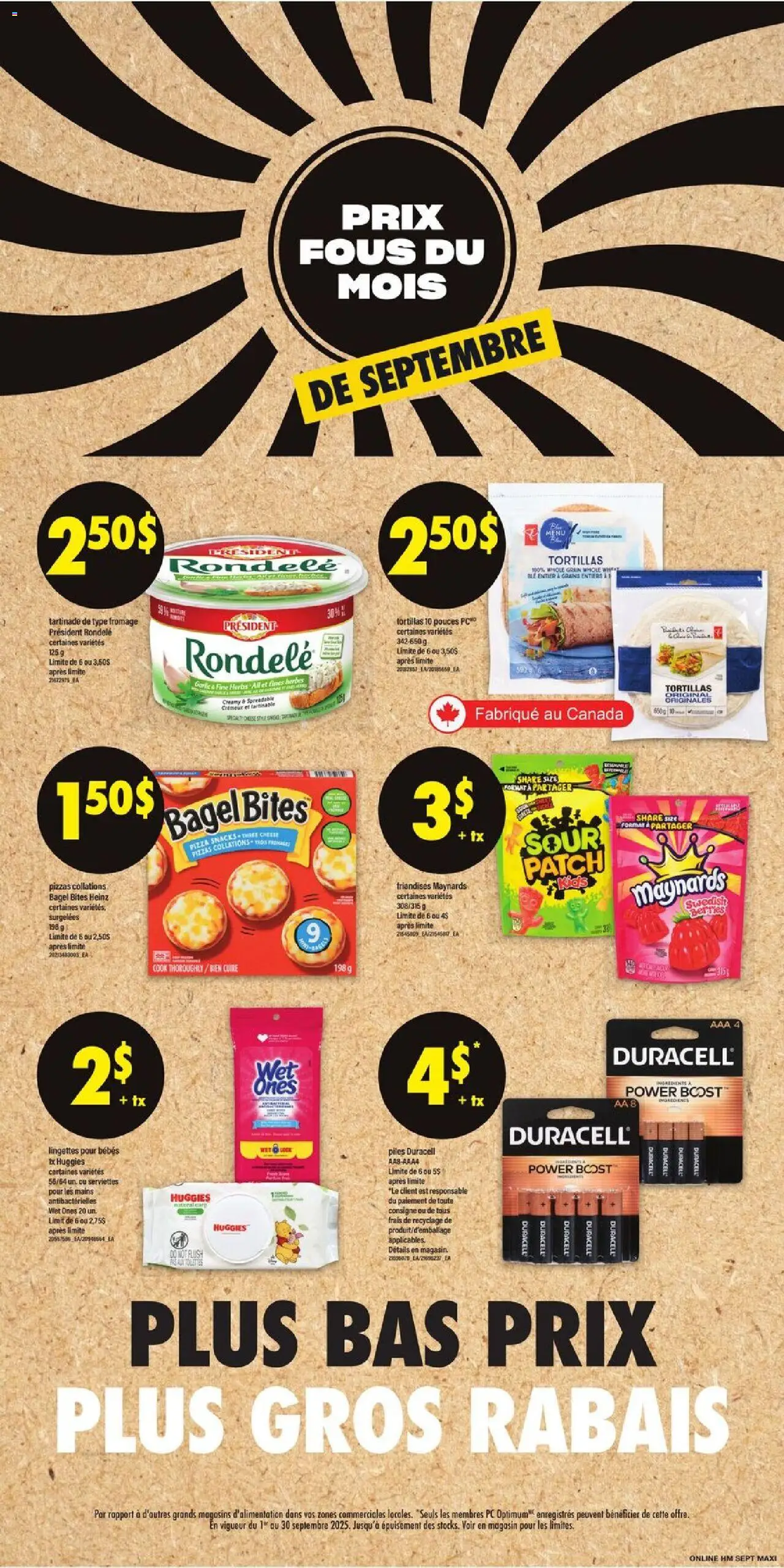 Maxi flyer valid from 25.09.2025 | Page: 4 | Products: PC, Pizza
