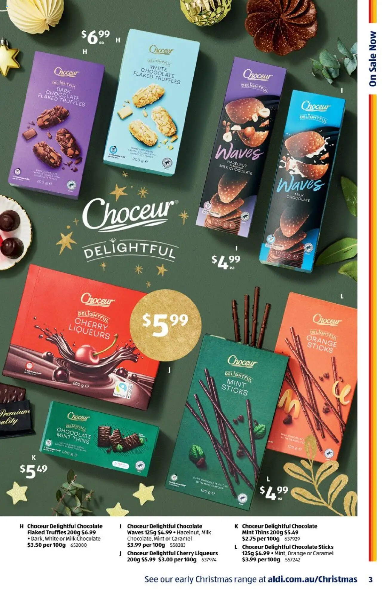 Aldi catalogue - valid from 01.10.2025 | Page: 3 | Products: Milk, Chocolate