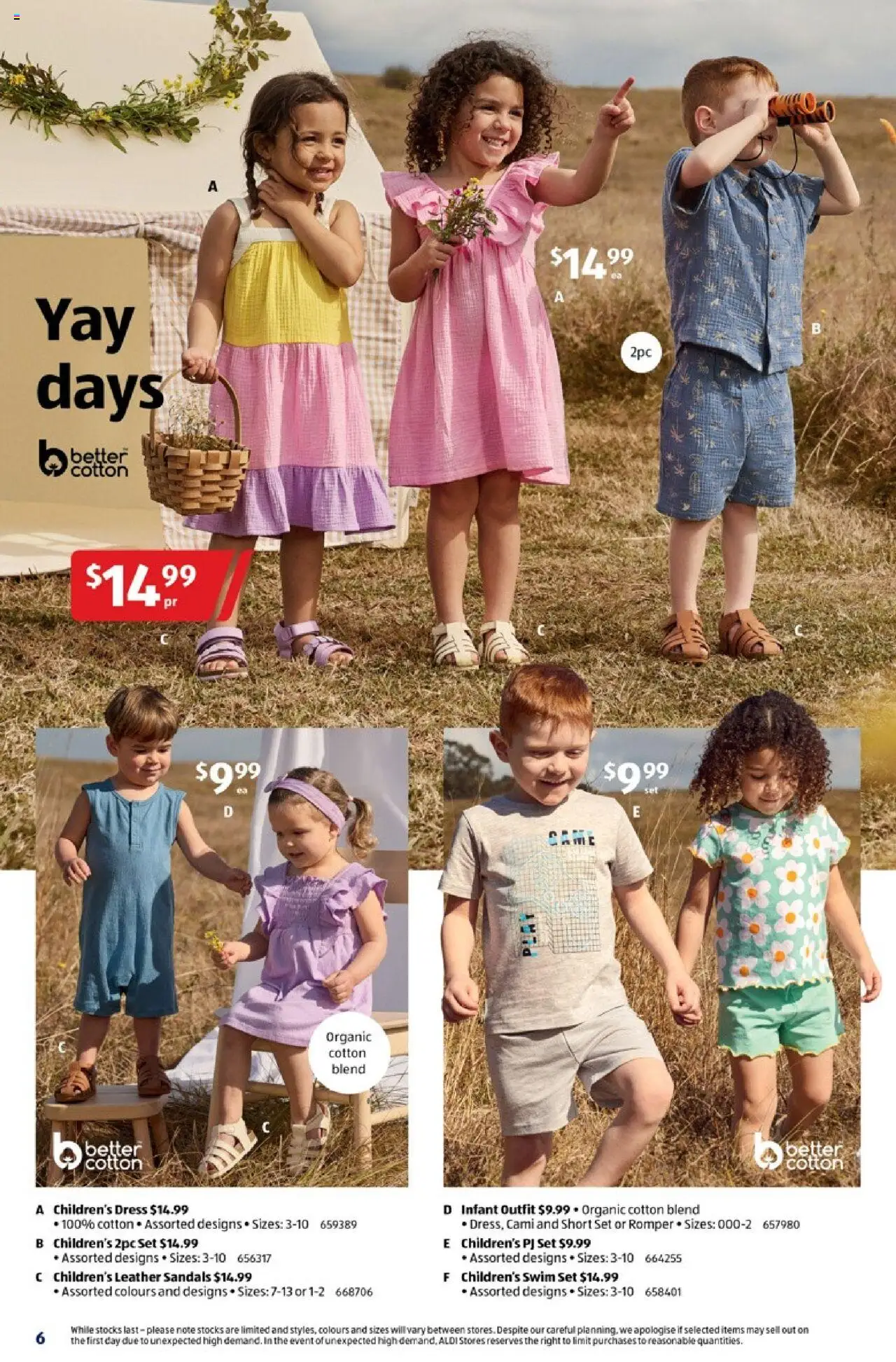 Aldi catalogue - valid from 01.10.2025 | Page: 6 | Products: Dress, Sandals
