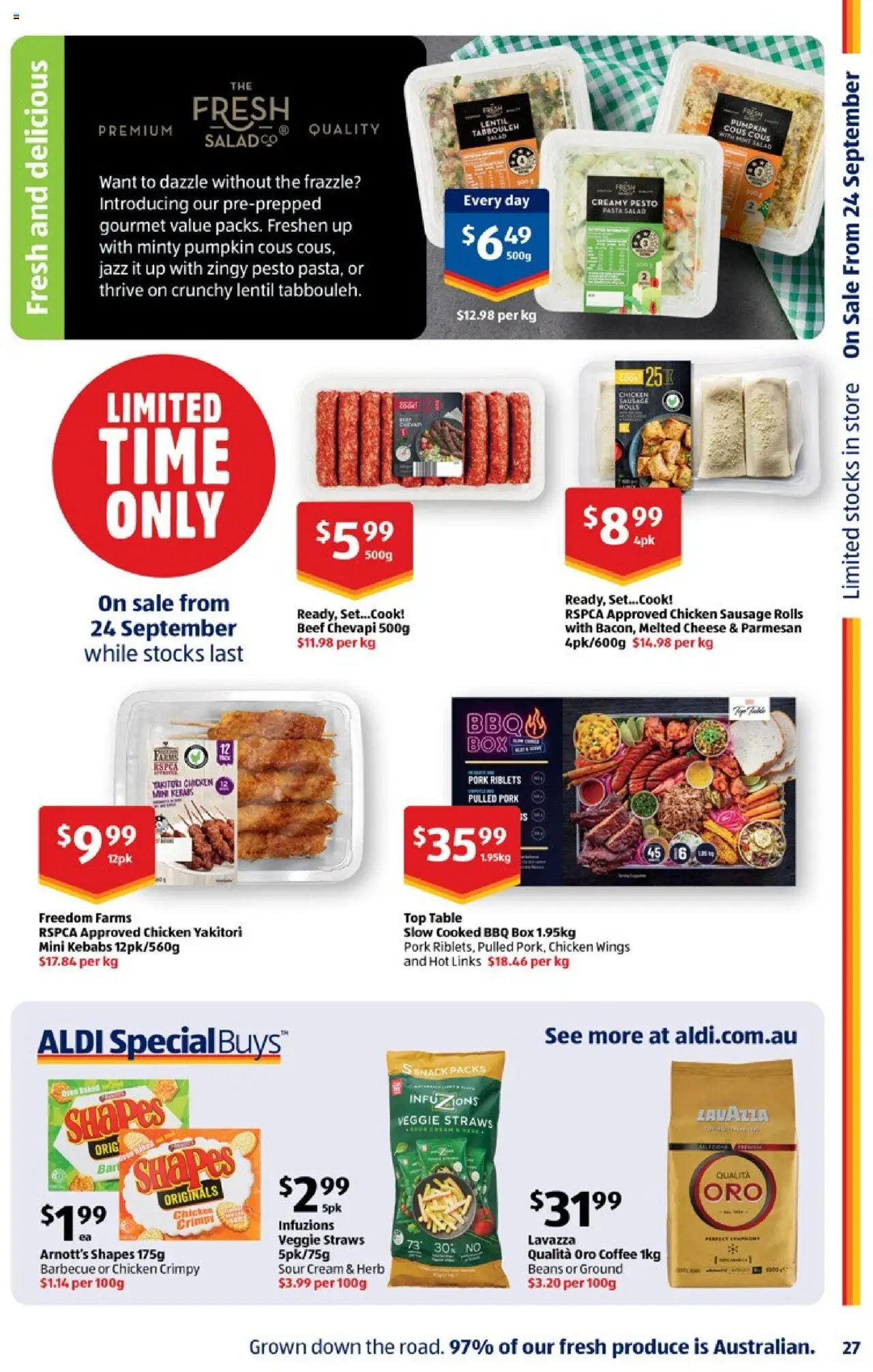 Aldi catalogue - valid from 01.10.2025 | Page: 27 | Products: Herb, Sour cream, Cream, Pumpkin