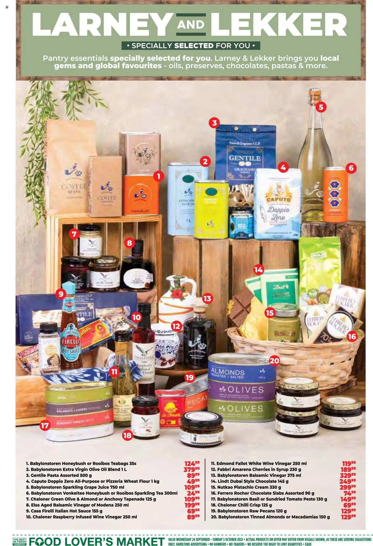 New Food Lover's Market catalogue – valid from 24.09.2025 | Page: 13 | Products: Oil, Juice, Vinegar, Cream