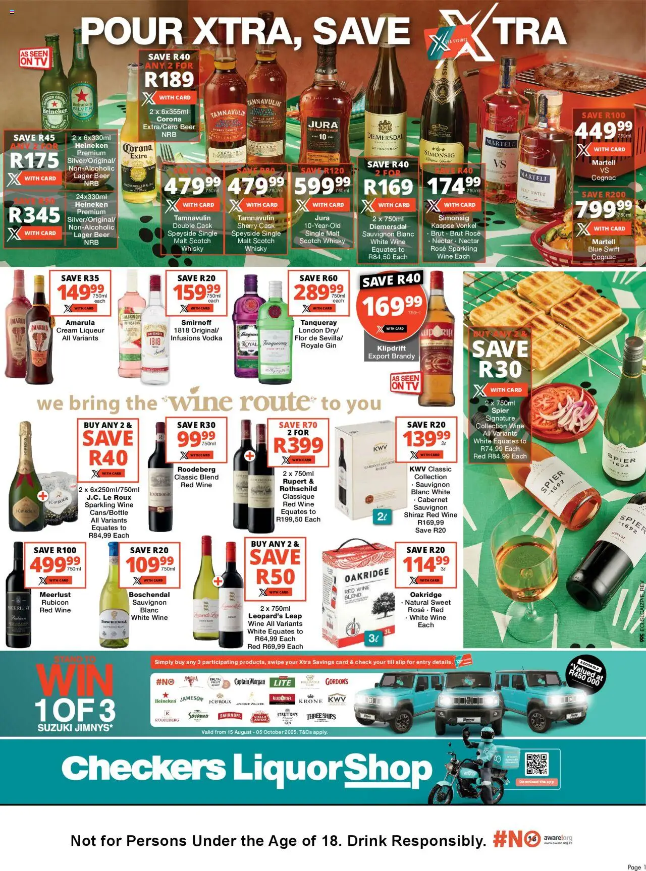 Checkers Eastern Cape – LiquorShop Xtra Specials (23/09/2025 – 08/10/2025) → Online Catalogue