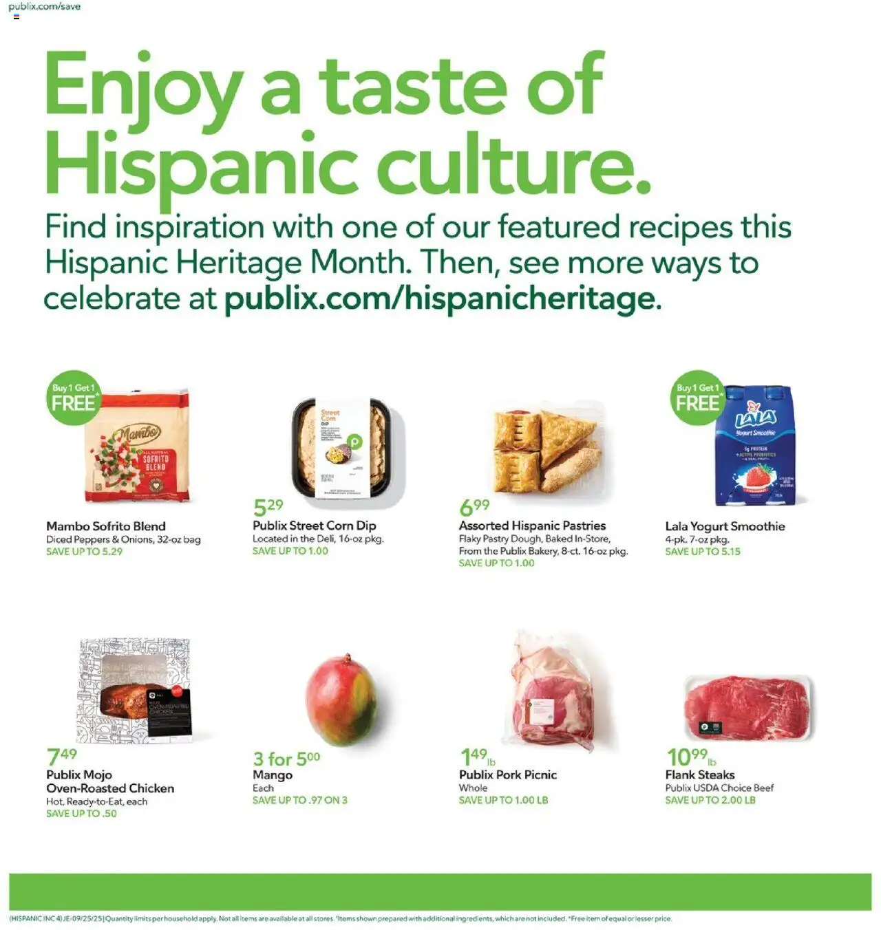 Publix Hispanic Ad - valid from 25.09.2025 | Page: 4 Publix Hispanic Ad - valid from 25.09.2025 | Page: 4