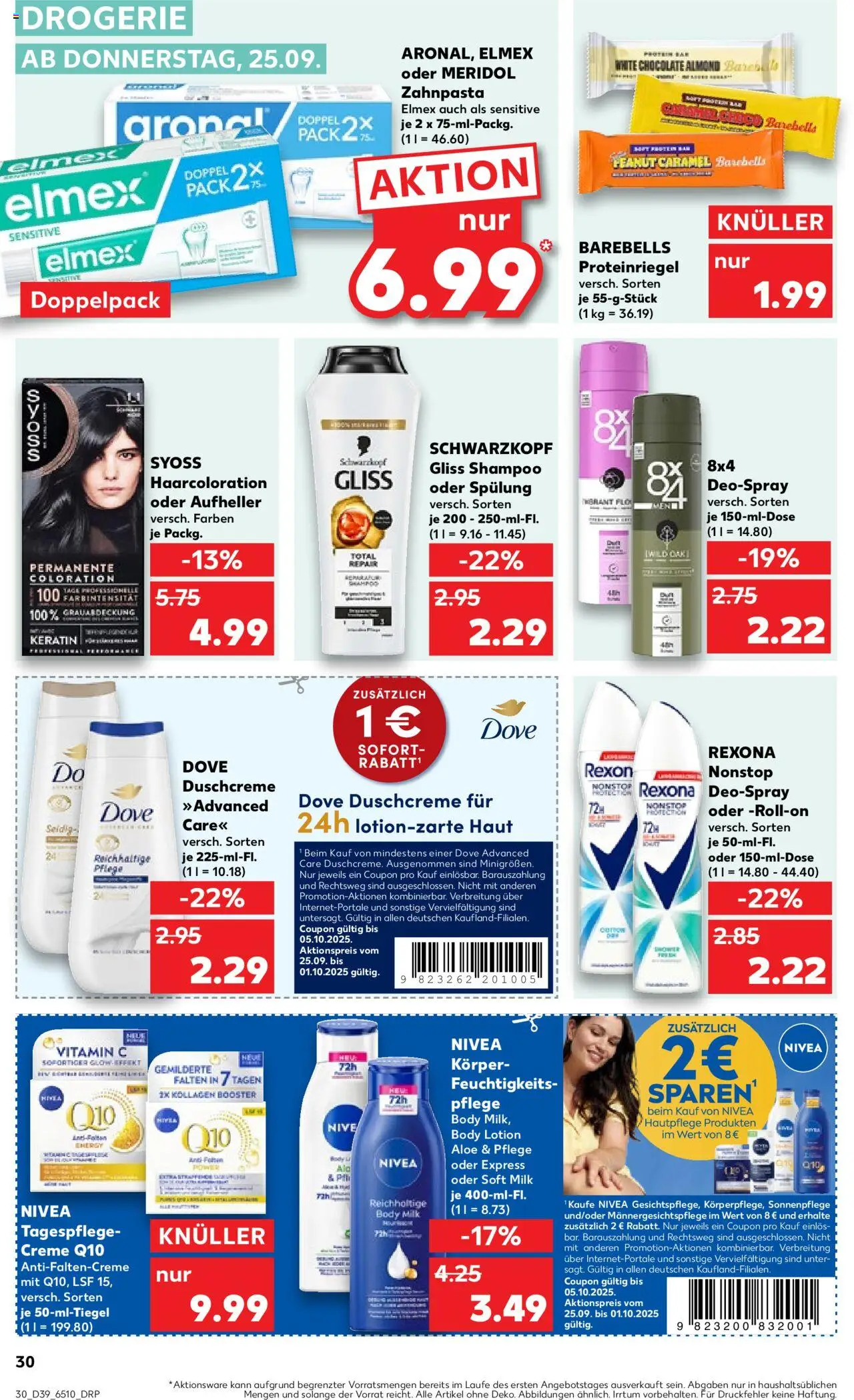 Kaufland prospekt Köln	 – gültig ab 25.09.2025 | Seite: 30 | Produkte: Energy, Creme, Body Lotion, Duschcreme Kaufland prospekt Köln	 – gültig ab 25.09.2025 | Seite: 30 | Produkte: Energy, Creme, Body Lotion, Duschcreme
