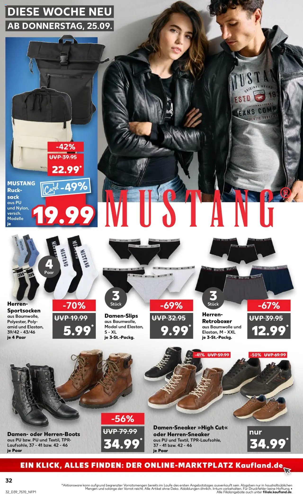 Kaufland prospekt Köln	 – gültig ab 25.09.2025 | Seite: 32 | Produkte: Rucksack Kaufland prospekt Köln	 – gültig ab 25.09.2025 | Seite: 32 | Produkte: Rucksack