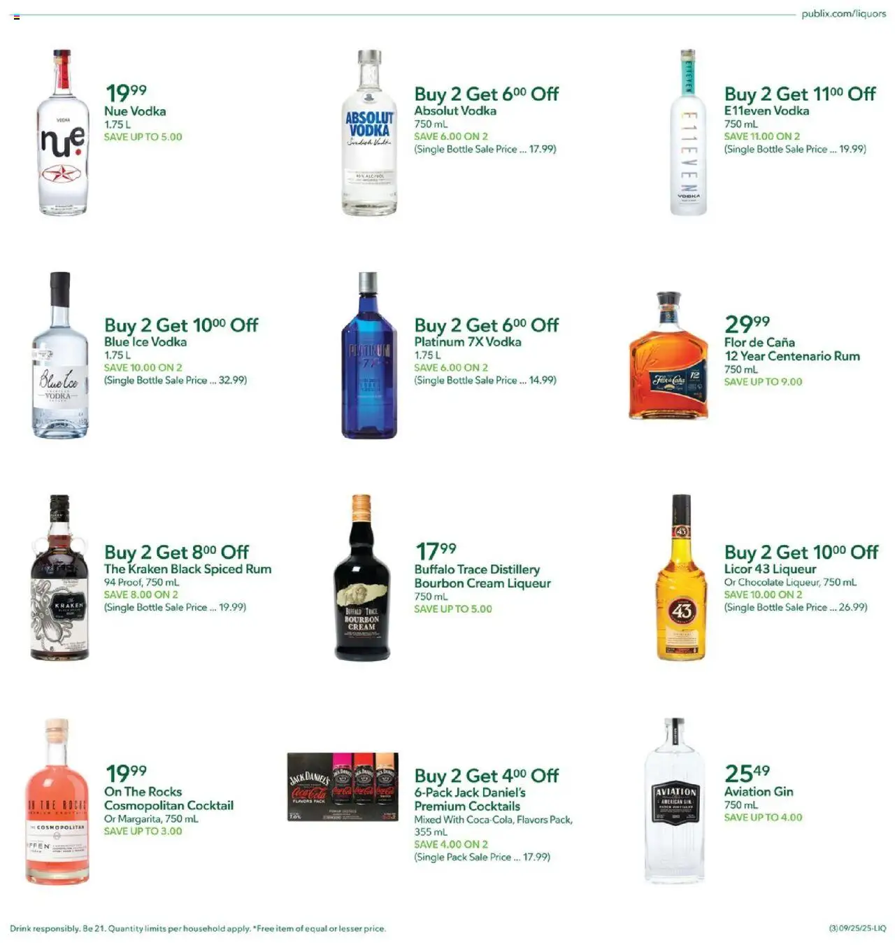 Publix Liquor - valid from 25.09.2025 | Page: 3 Publix Liquor - valid from 25.09.2025 | Page: 3