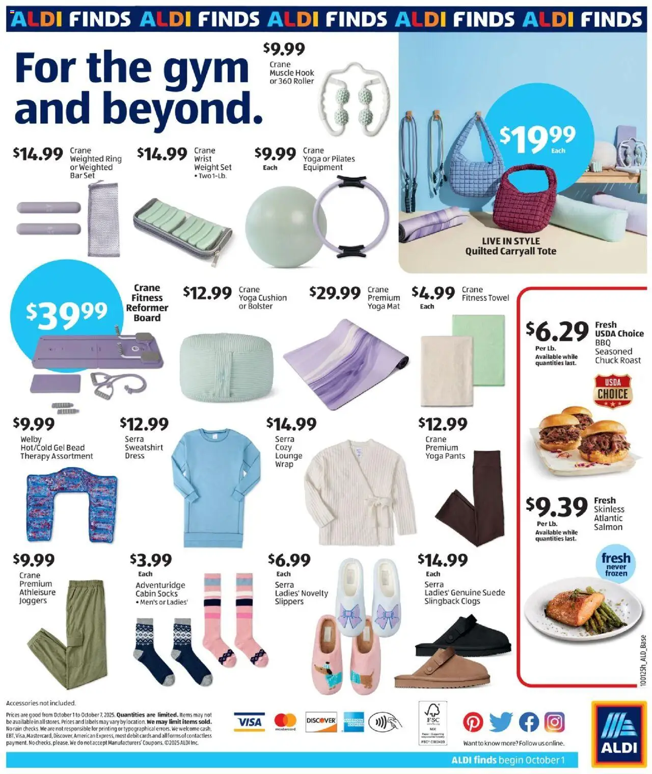 Aldi In Store Ad - valid from 01.10.2025 | Page: 2 | Products: Hook, Pants, Socks, Cushion Aldi In Store Ad - valid from 01.10.2025 | Page: 2 | Products: Hook, Pants, Socks, Cushion
