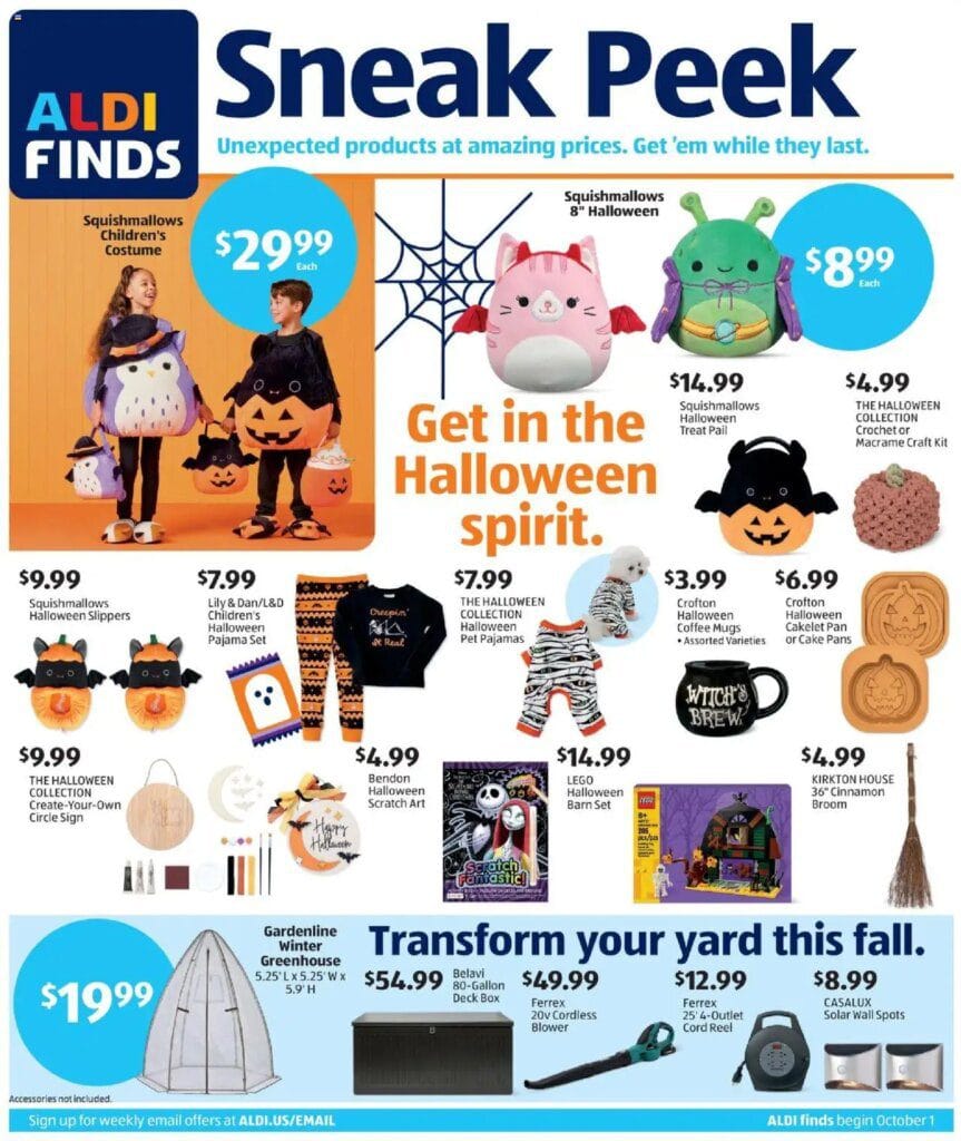 Aldi In Store Ad (10/01 – 10/07 2025) – Flyer